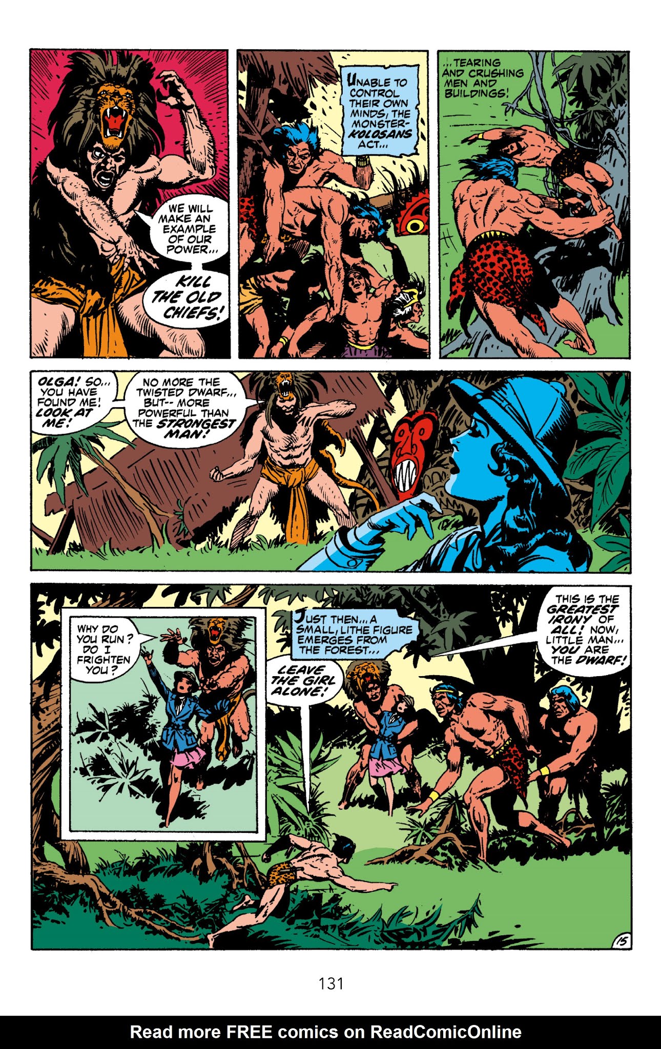 Read online Edgar Rice Burroughs' Tarzan The Joe Kubert Years comic -  Issue # TPB 1 (Part 2) - 33