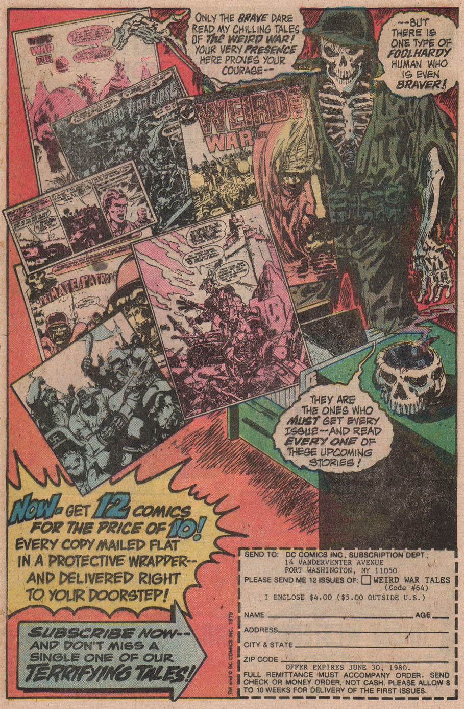 Read online Weird War Tales (1971) comic -  Issue #88 - 20