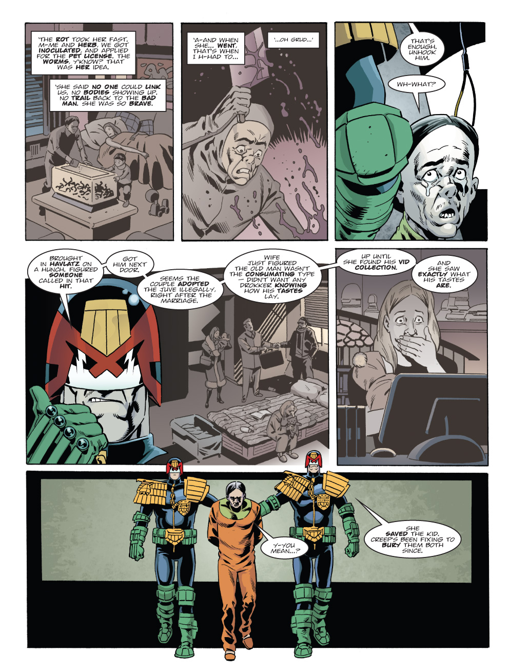 Read online Judge Dredd Megazine (Vol. 5) comic -  Issue #271 - 12
