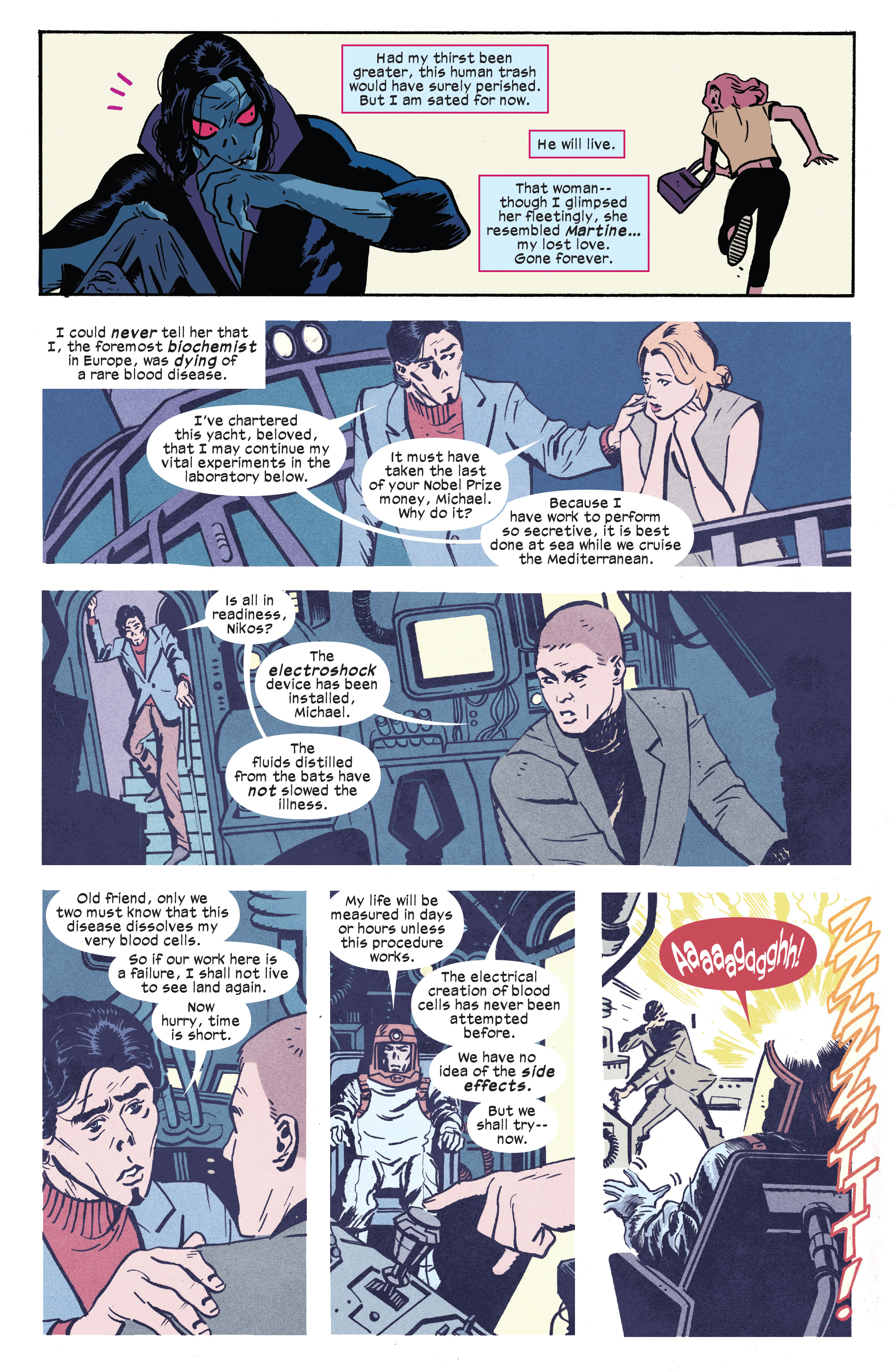 Read online Morbius: Bond Of Blood comic -  Issue #1 - 5