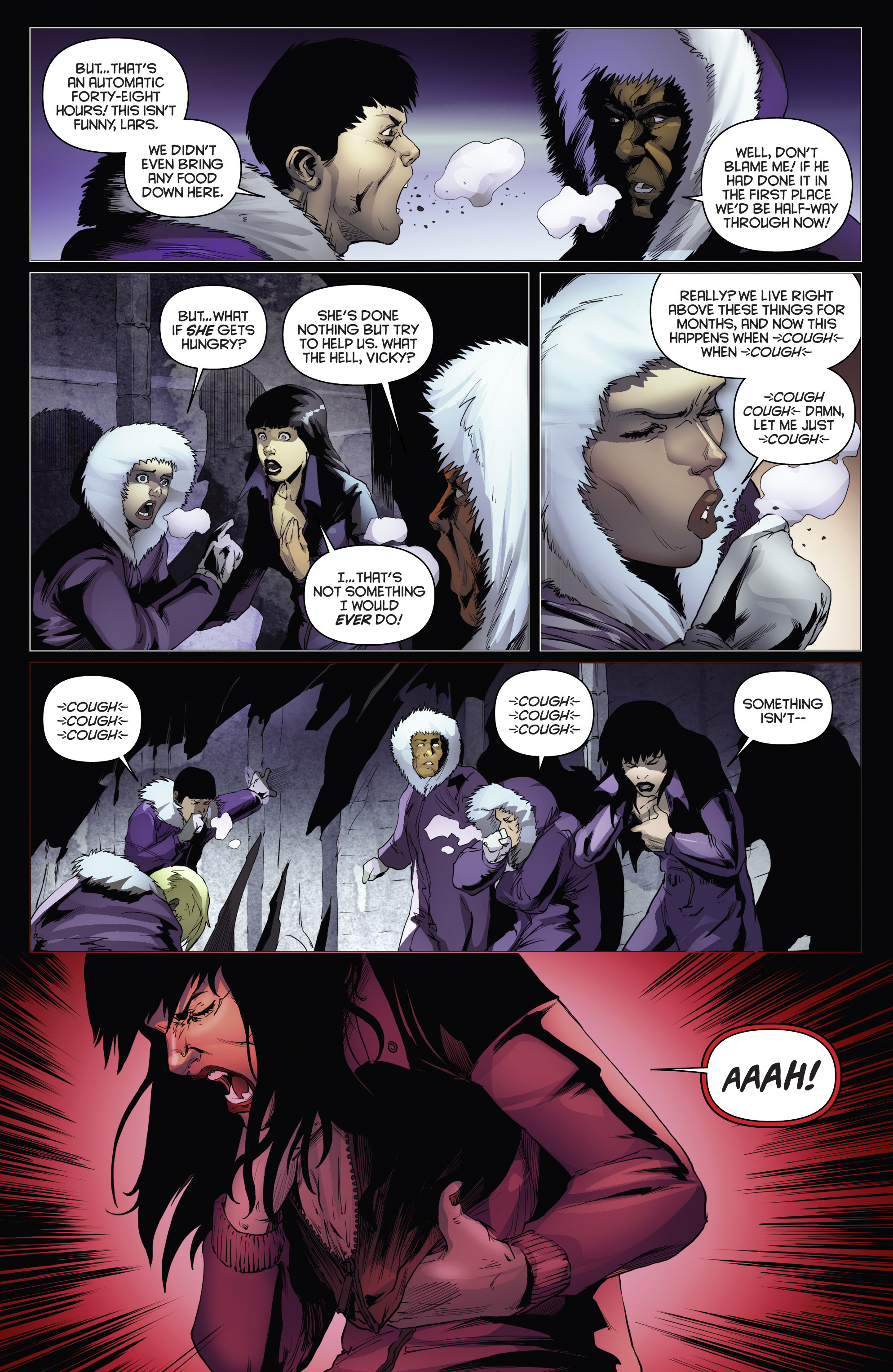 Read online Aliens/Vampirella comic -  Issue #1 - 23