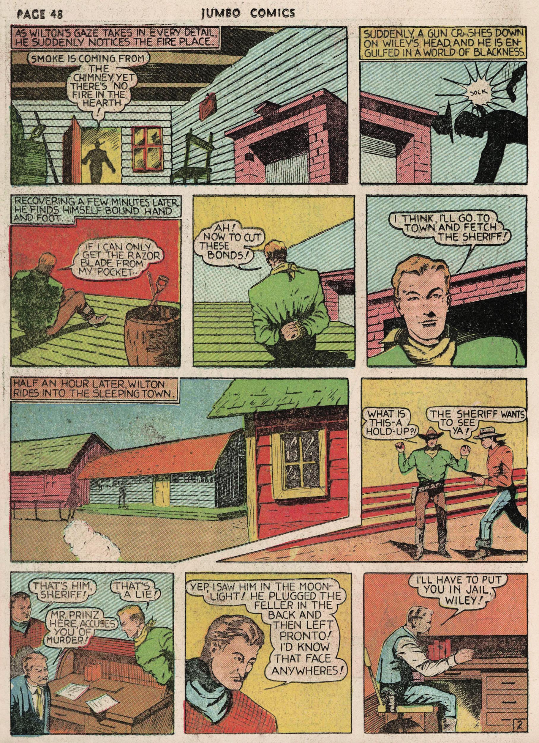 Read online Jumbo Comics comic -  Issue #16 - 50