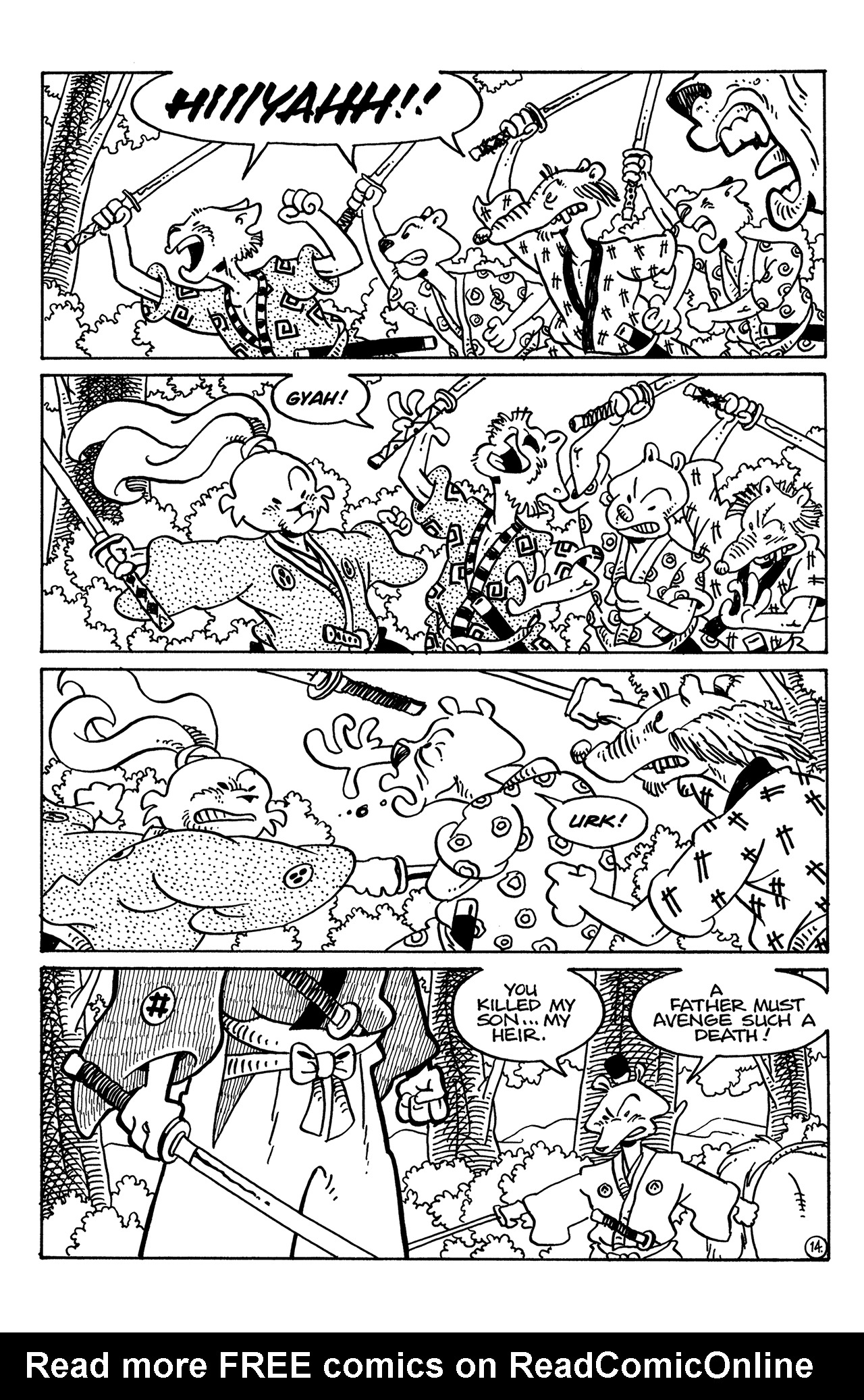 Read online Usagi Yojimbo (1996) comic -  Issue #138 - 16
