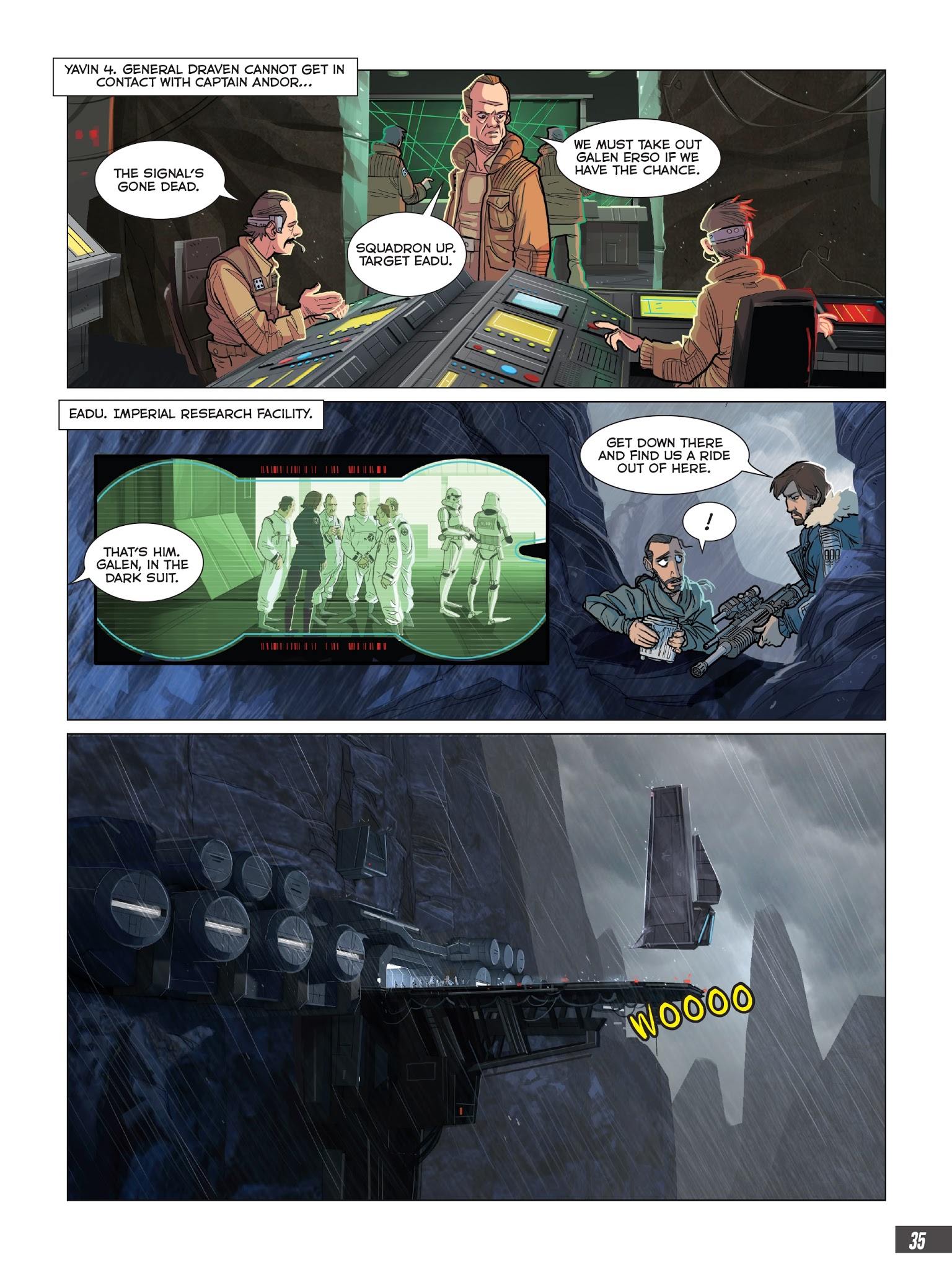 Read online Star Wars: Rogue One Graphic Novel Adaptation comic -  Issue # TPB - 34
