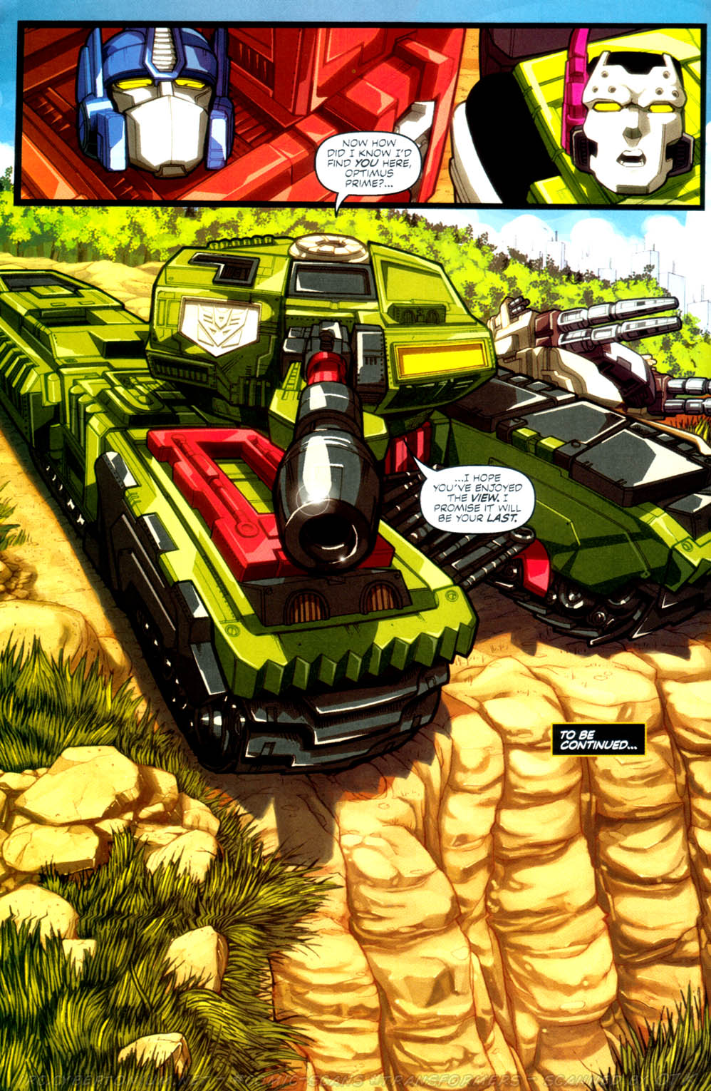 Read online Transformers Armada comic Issue 4