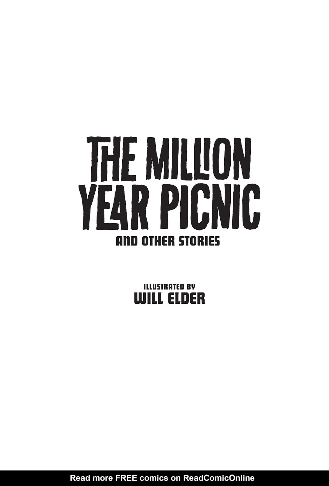 The Million Year Picnic and Other Stories issue TPB - Page 2