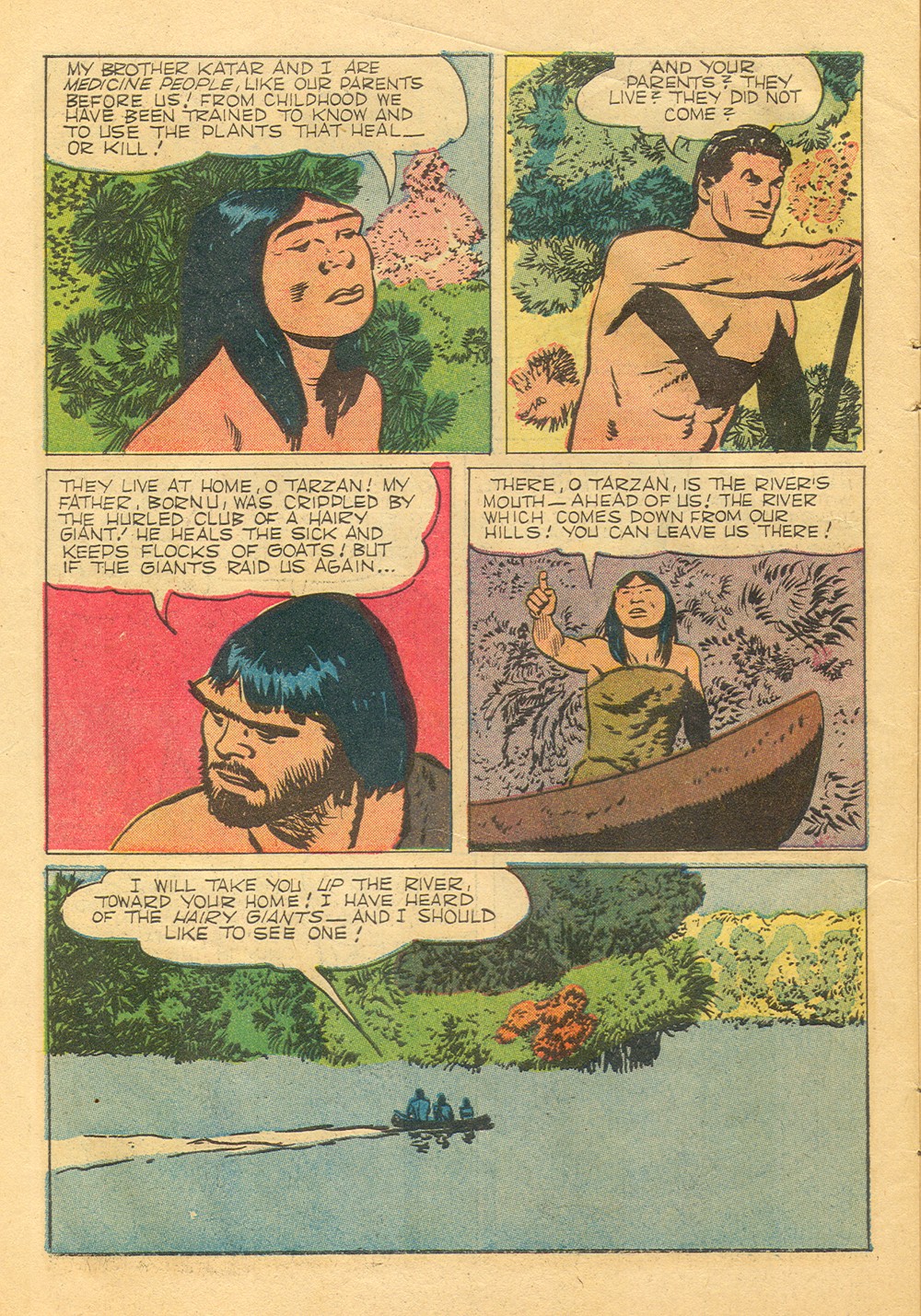 Read online Tarzan (1948) comic -  Issue #115 - 6