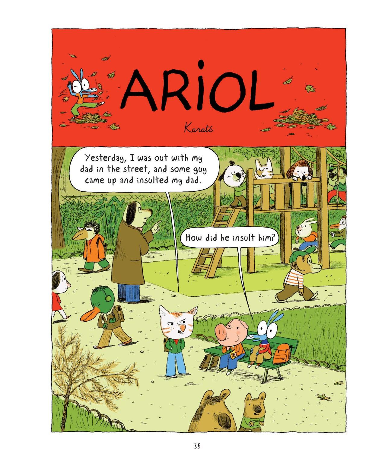 Read online Ariol comic -  Issue # TPB 2 - 37