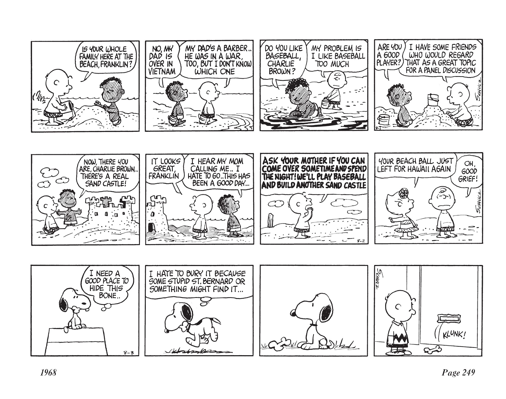 Read online The Complete Peanuts comic -  Issue # TPB 9 - 260