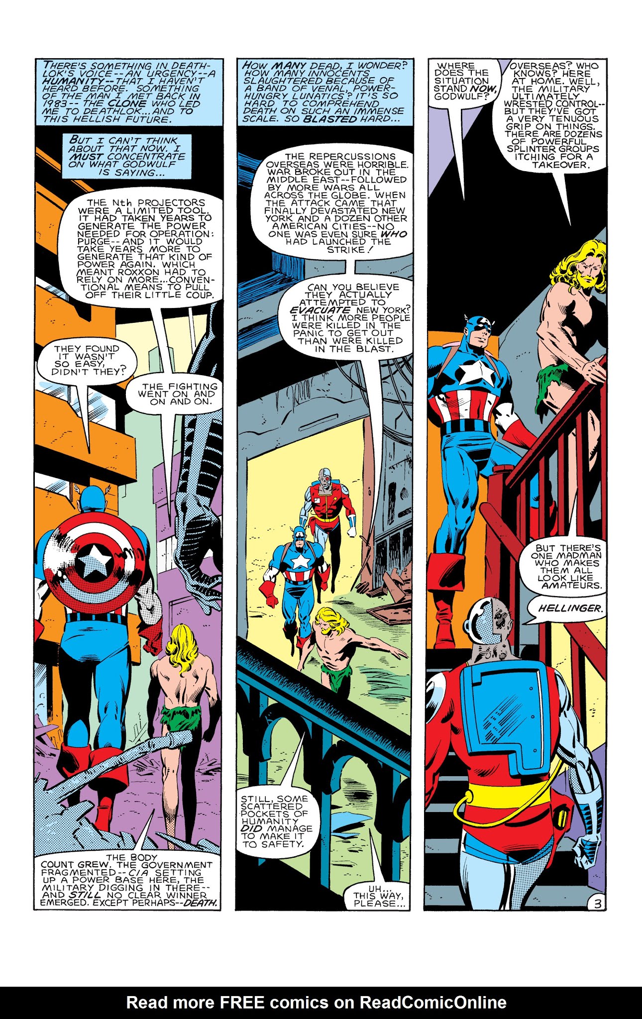 Read online Deathlok the Demolisher: The Complete Collection comic -  Issue # TPB - 312