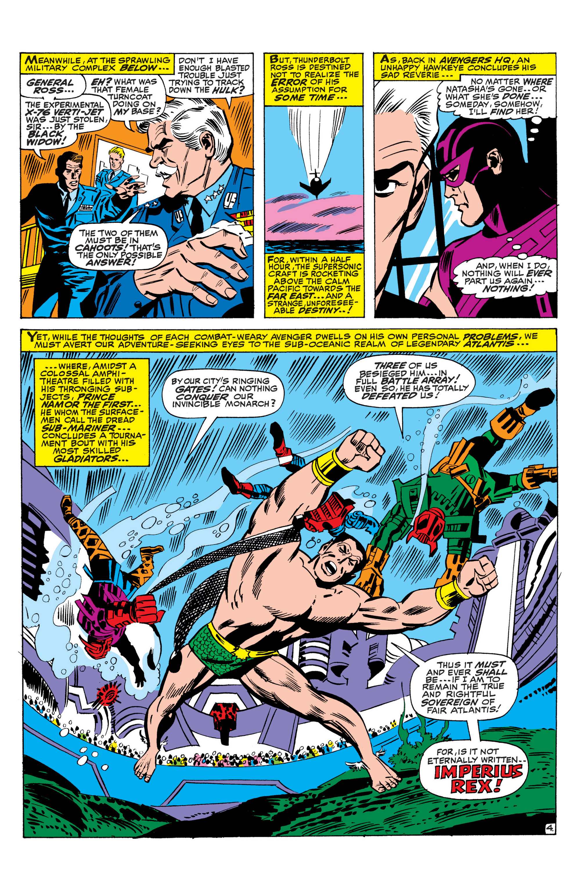 Read online Marvel Masterworks: The Avengers comic -  Issue # TPB 4 (Part 2) - 102