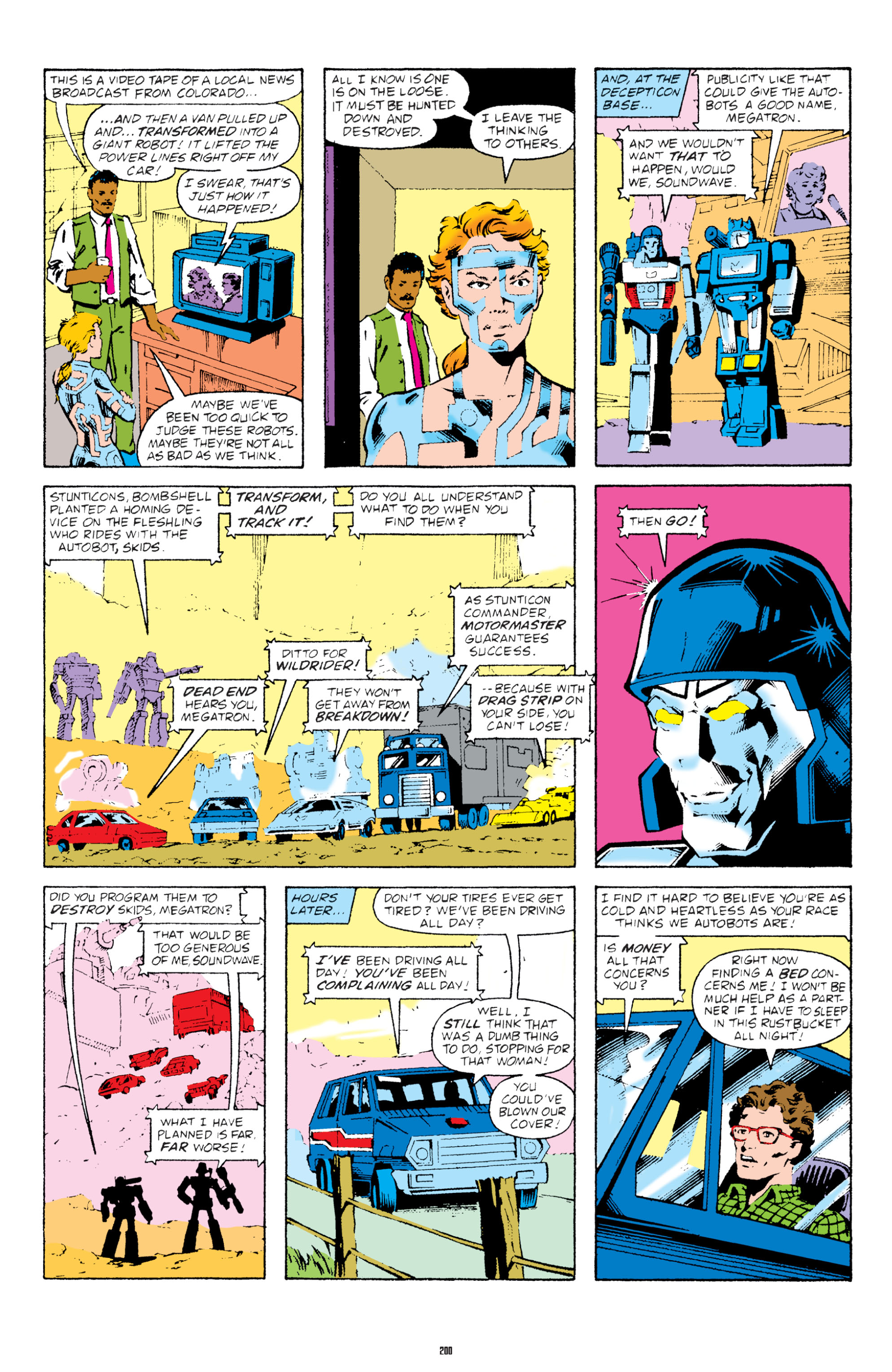 Read online The Transformers Classics comic -  Issue # TPB 2 - 201