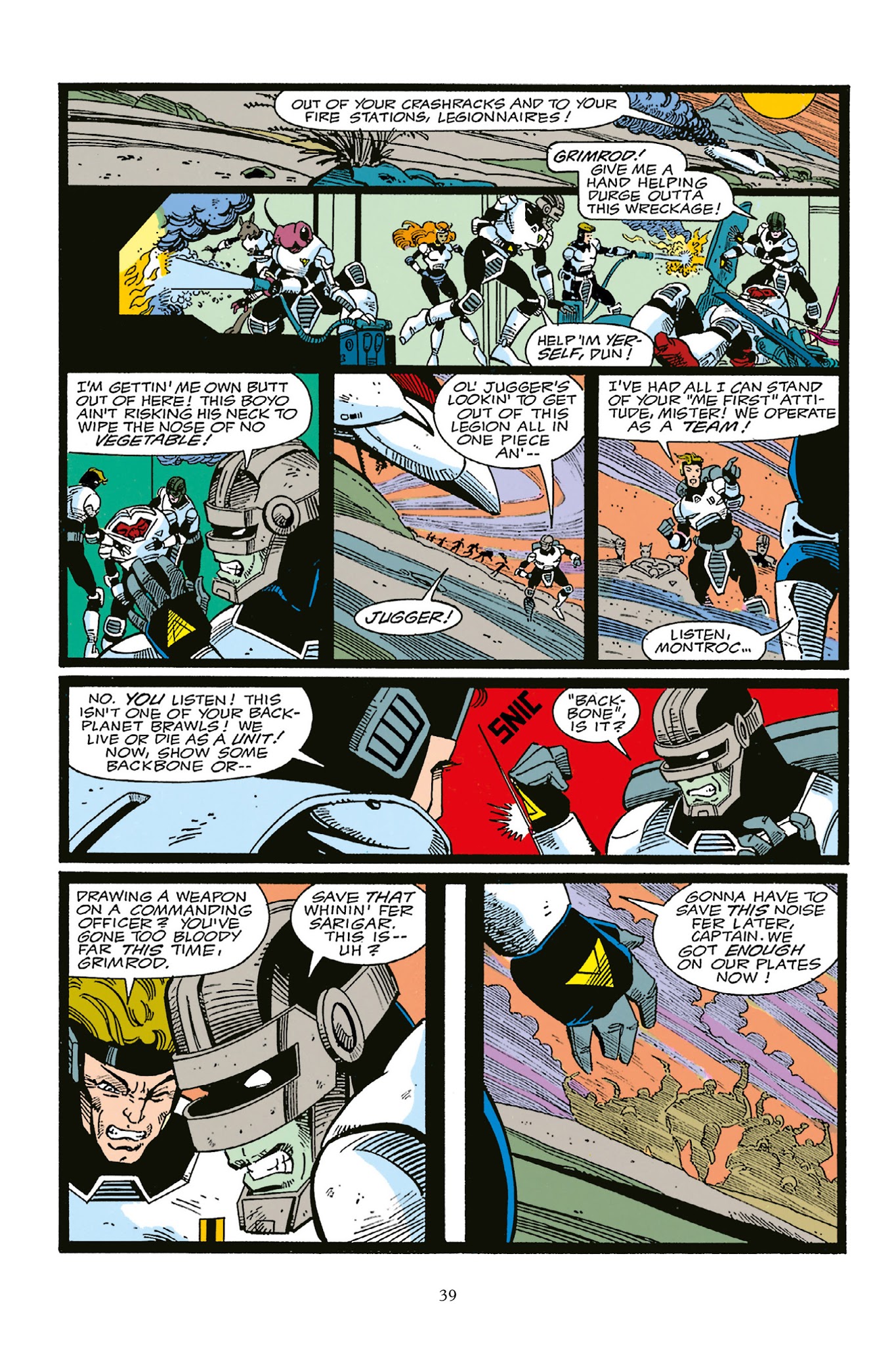 Read online Alien Legion: Dead and Buried comic -  Issue # TPB - 38