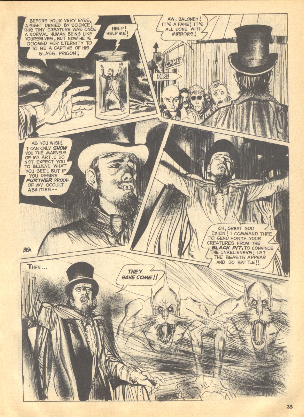 Read online Creepy (1964) comic -  Issue #50 - 35