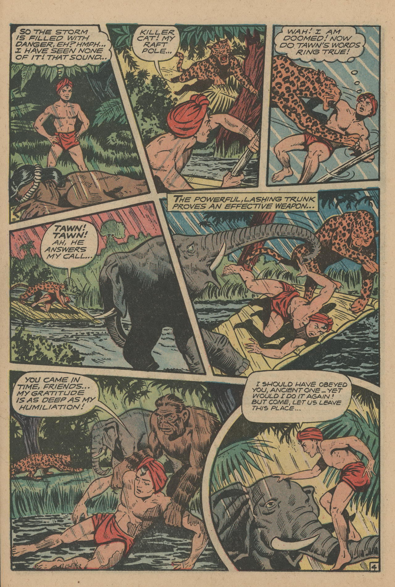 Read online Jungle Comics comic -  Issue #92 - 34