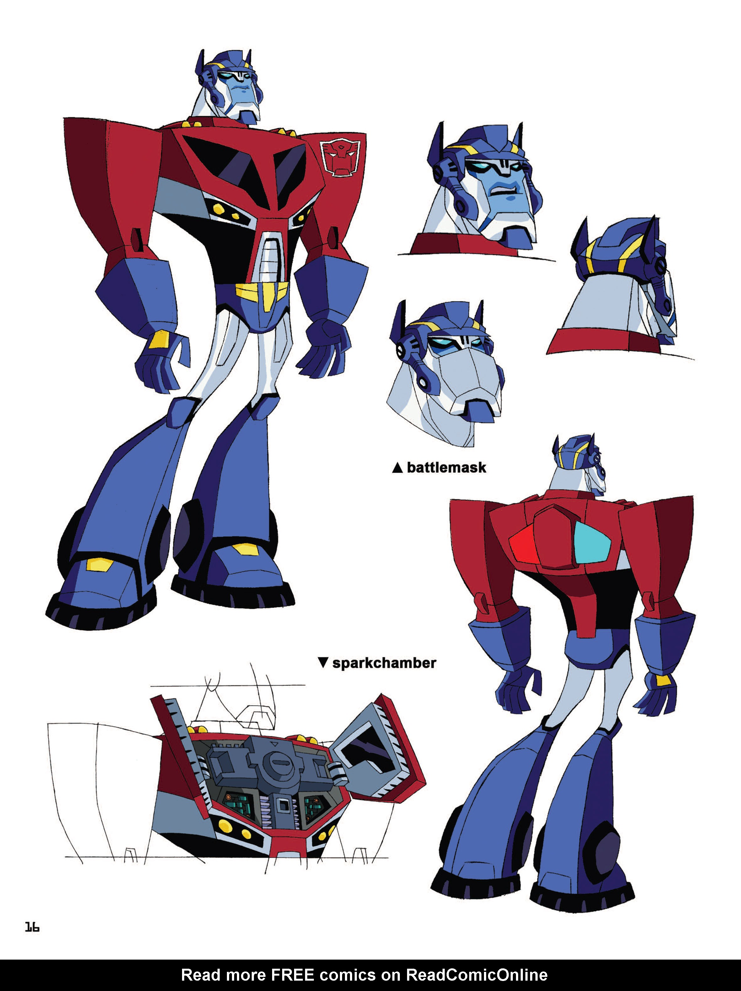 Read online Transformers Animated: The Allspark Almanac comic -  Issue # TPB 1 - 17