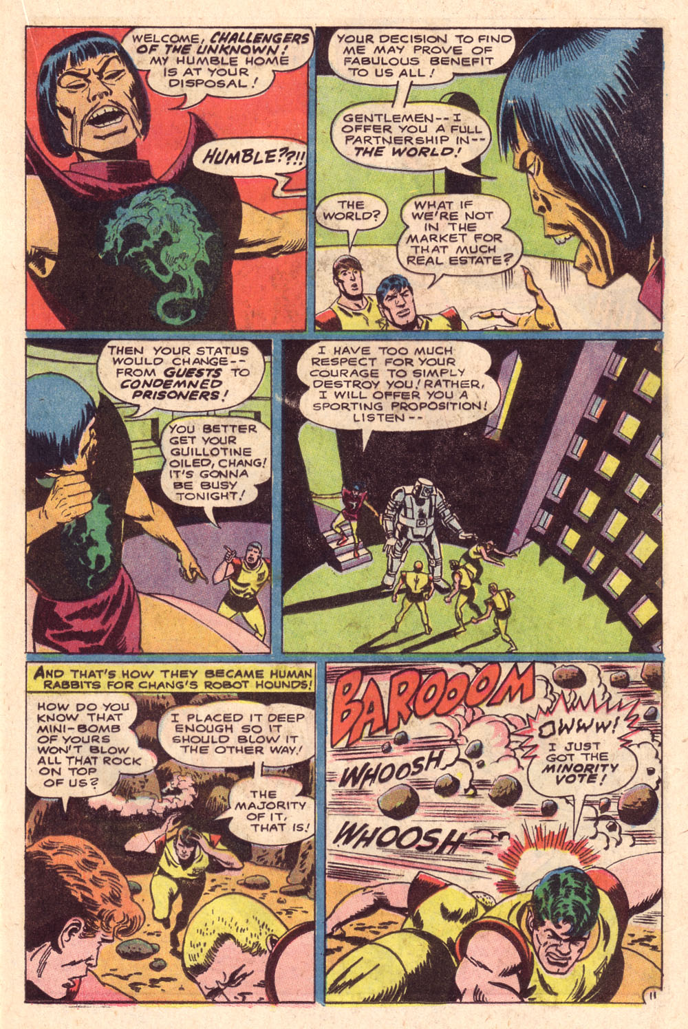 Read online Challengers of the Unknown (1958) comic -  Issue #61 - 16