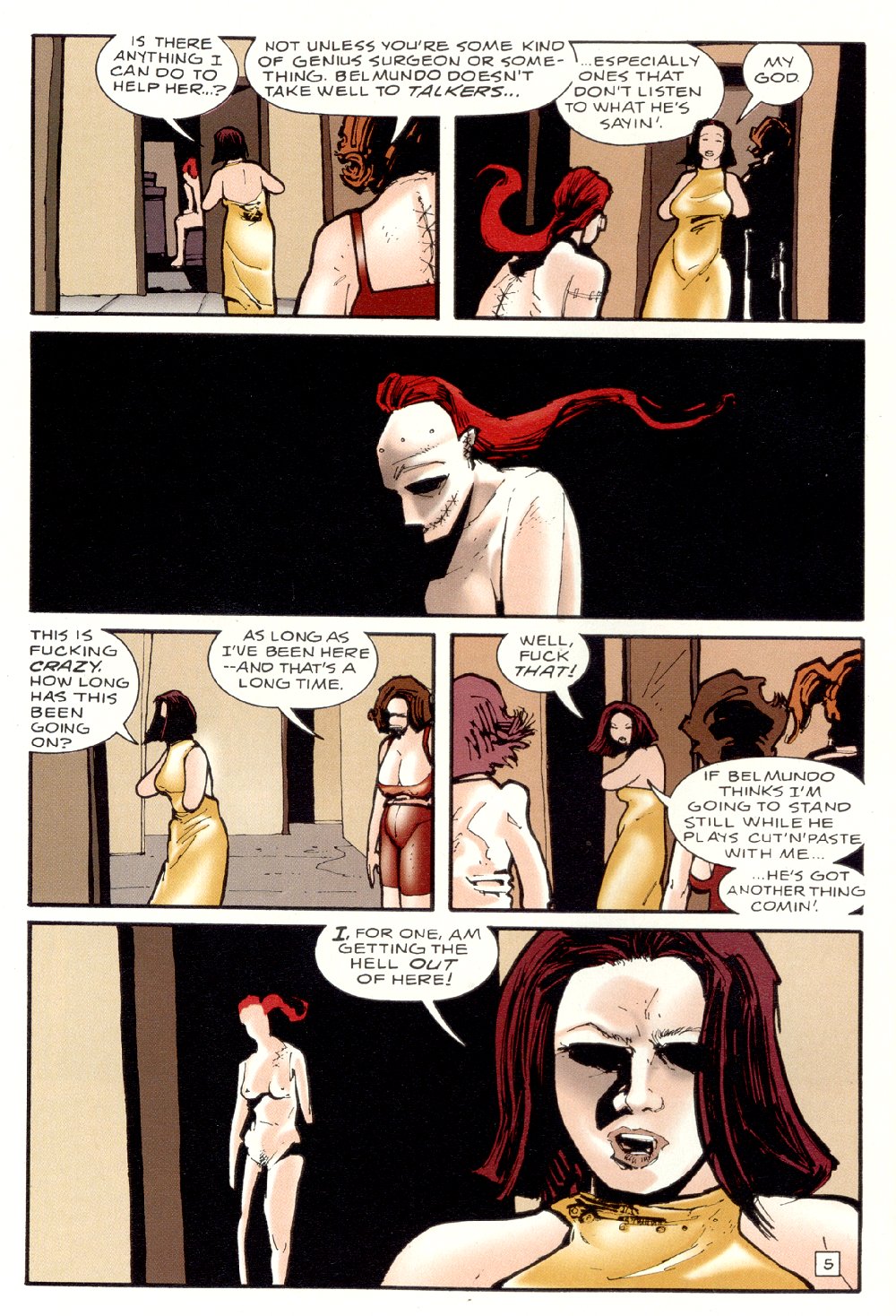Read online Industrial Gothic comic -  Issue #5 - 7