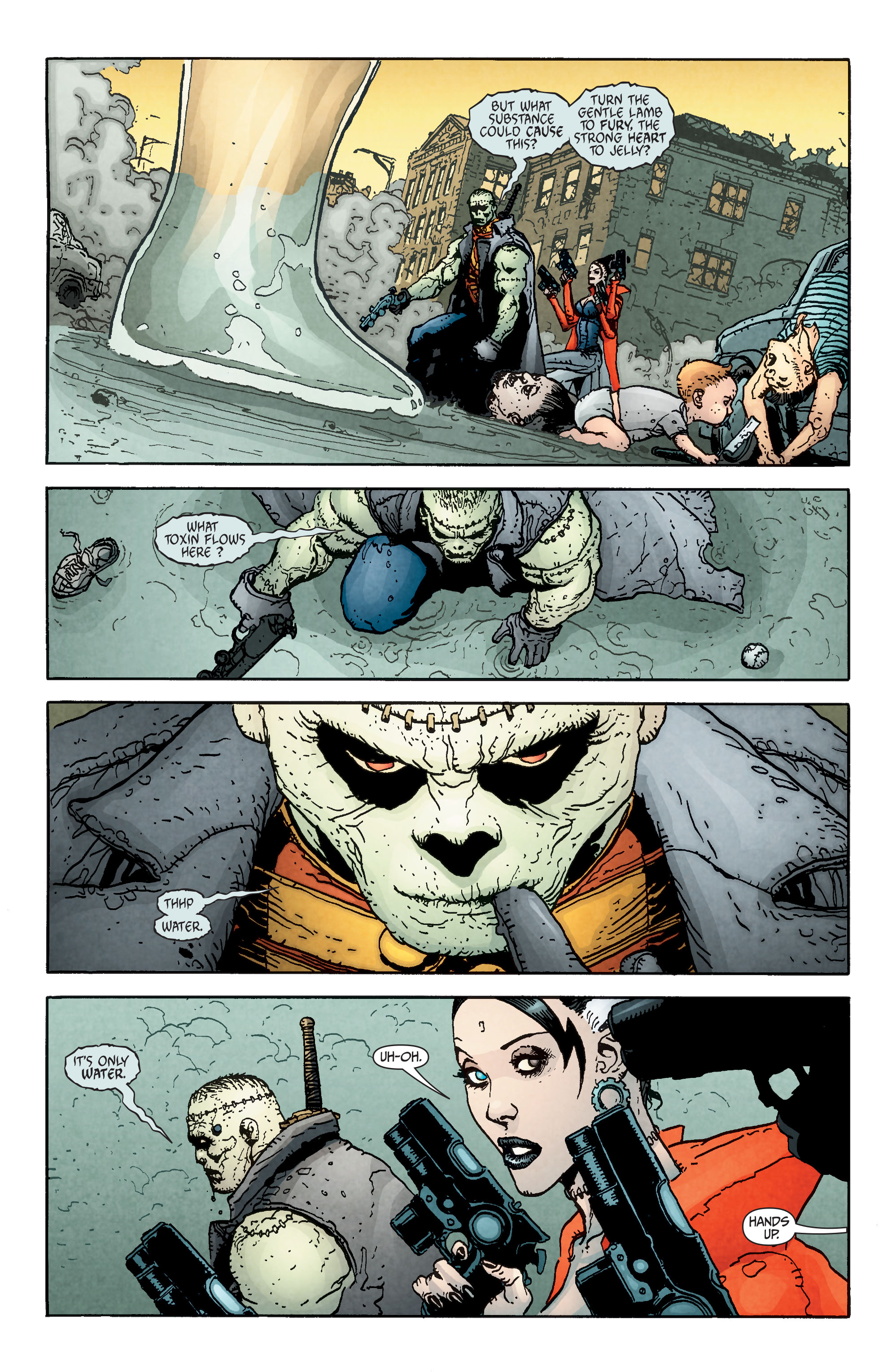 Read online Seven Soldiers: Frankenstein comic -  Issue #3 - 17