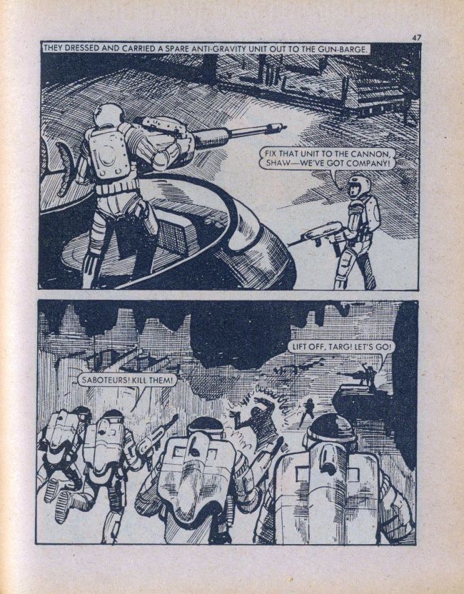 Read online Starblazer comic -  Issue #27 - 47
