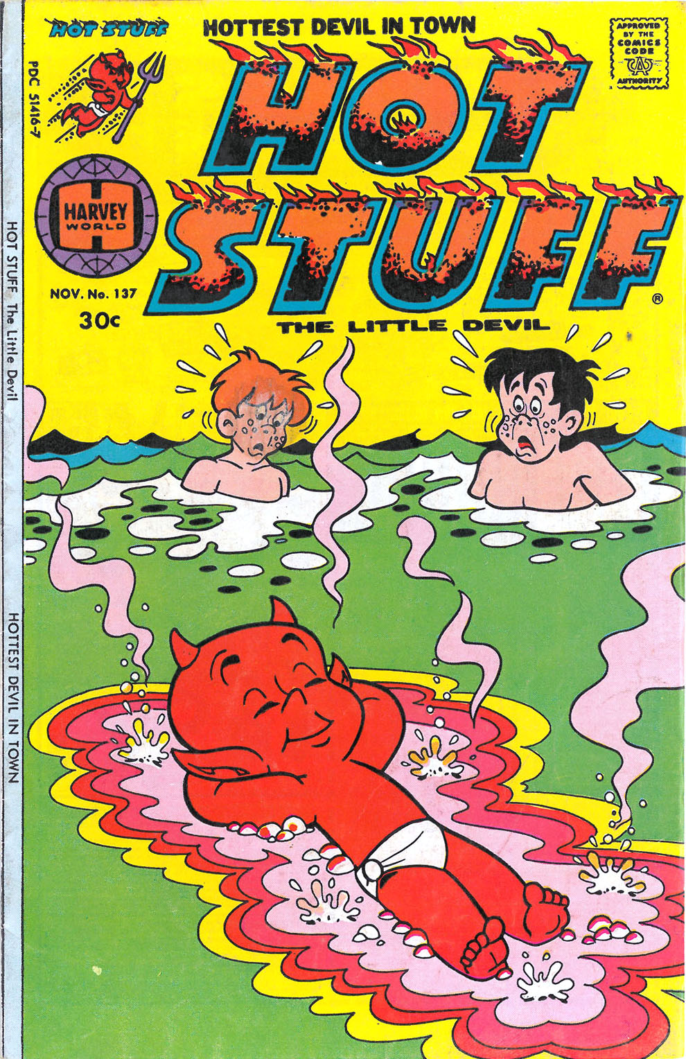 Read online Hot Stuff, the Little Devil comic -  Issue #137 - 1
