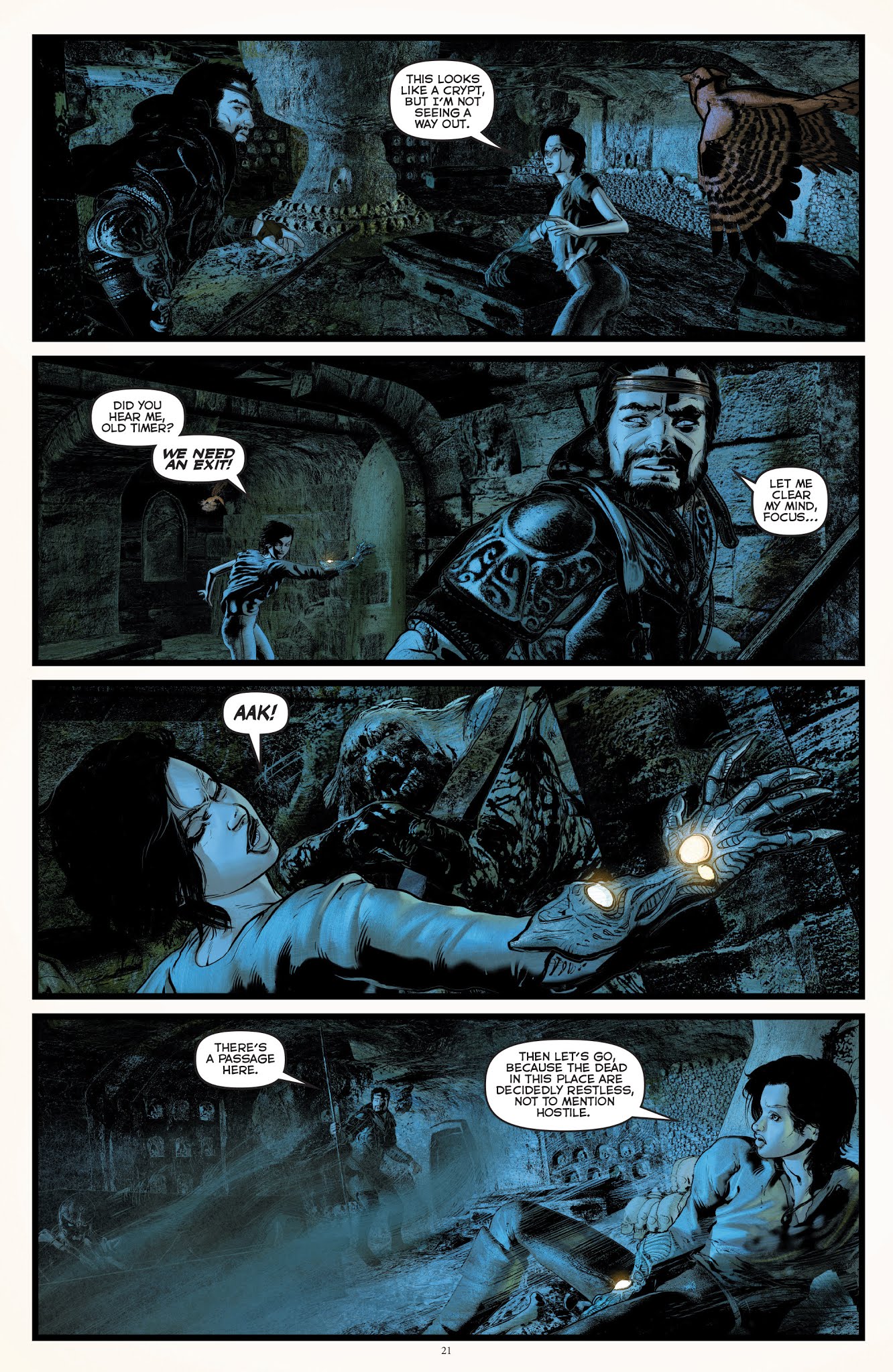 Read online Medieval Spawn and Witchblade comic -  Issue #3 - 22