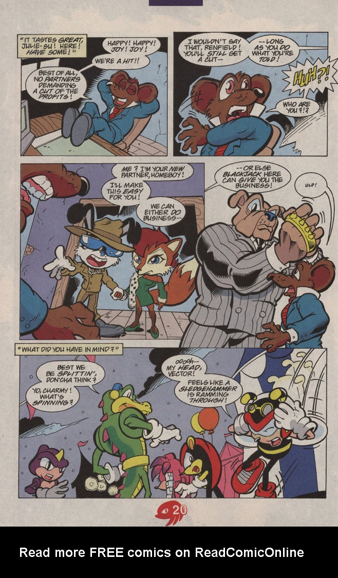 Read online Knuckles the Echidna comic -  Issue #13 - 28