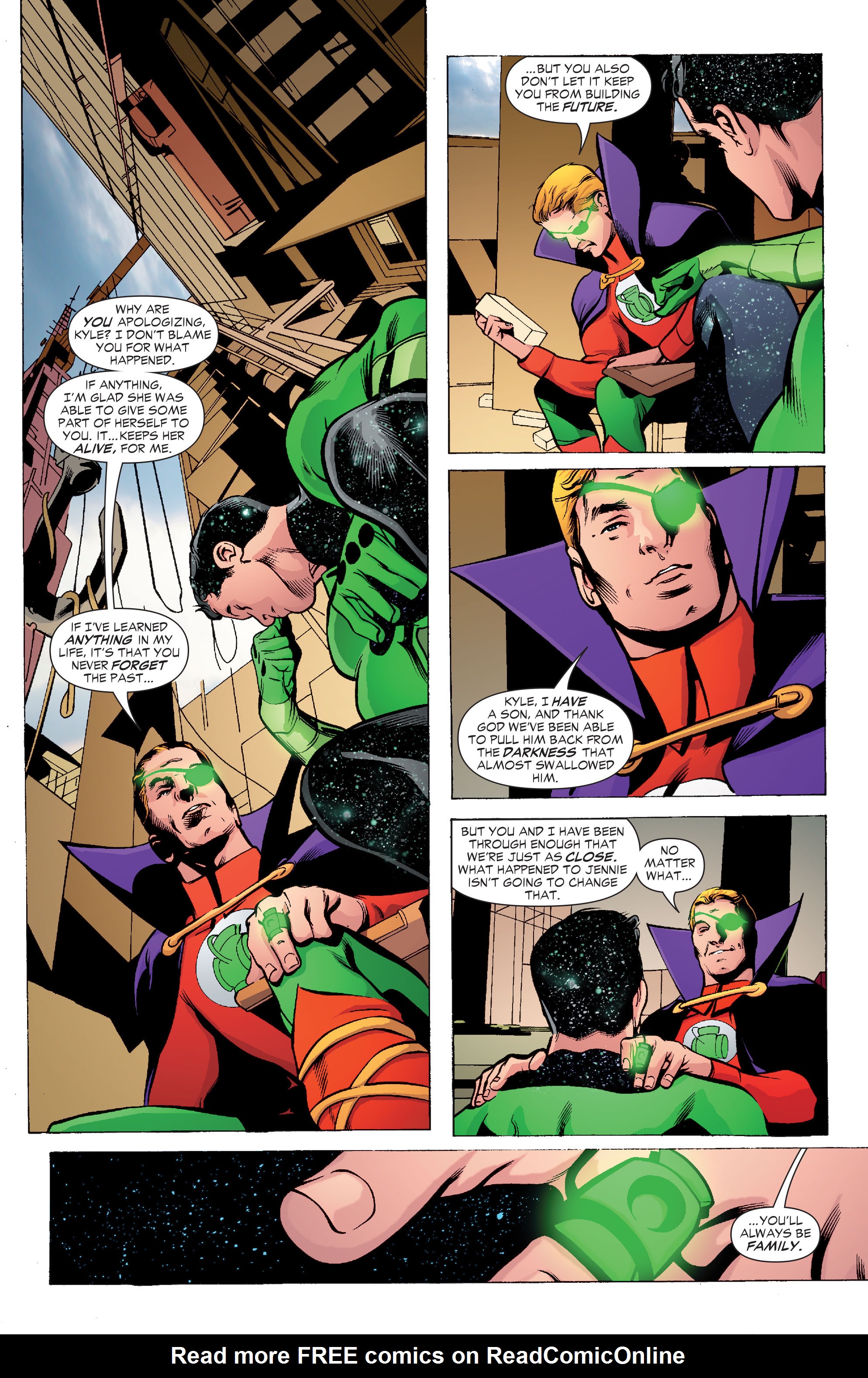 Read online Ion: Guardian of the Universe comic -  Issue #7 - 12