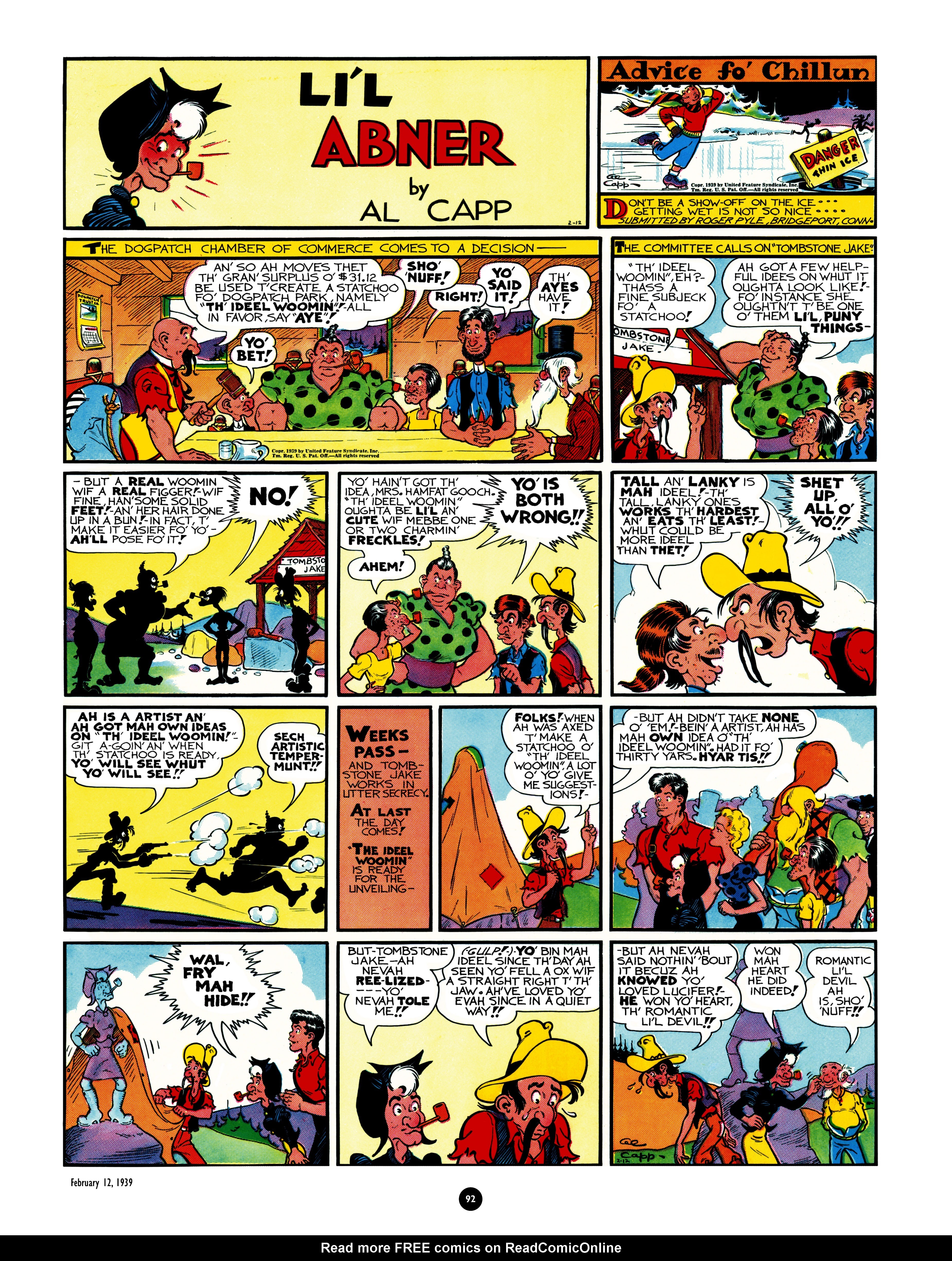 Read online Al Capp's Li'l Abner Complete Daily & Color Sunday Comics comic -  Issue # TPB 3 (Part 1) - 93
