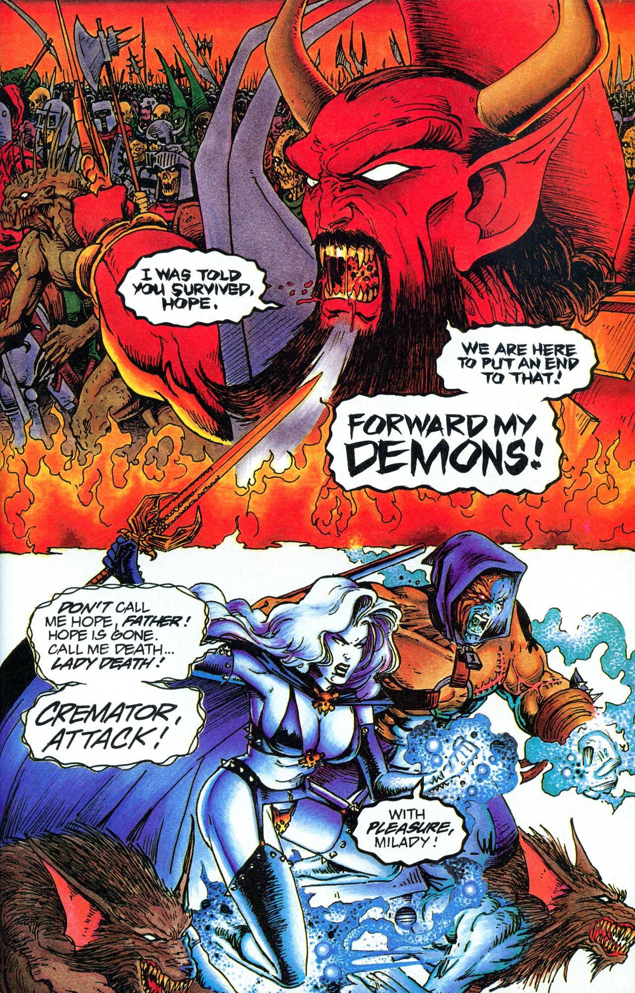 Read online Lady Death (1994) comic -  Issue # TPB - 54