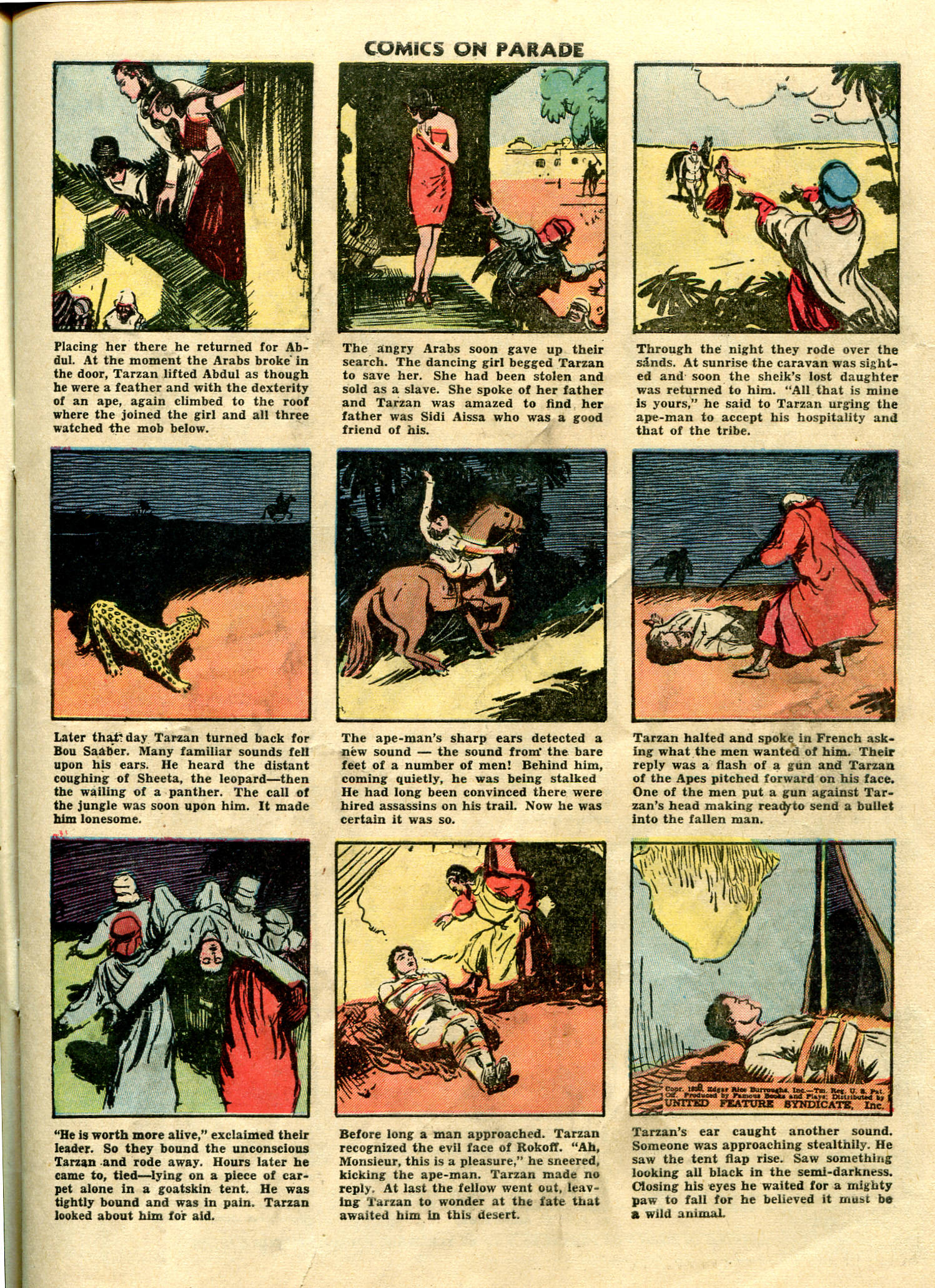 Read online Comics on Parade comic -  Issue #8 - 13