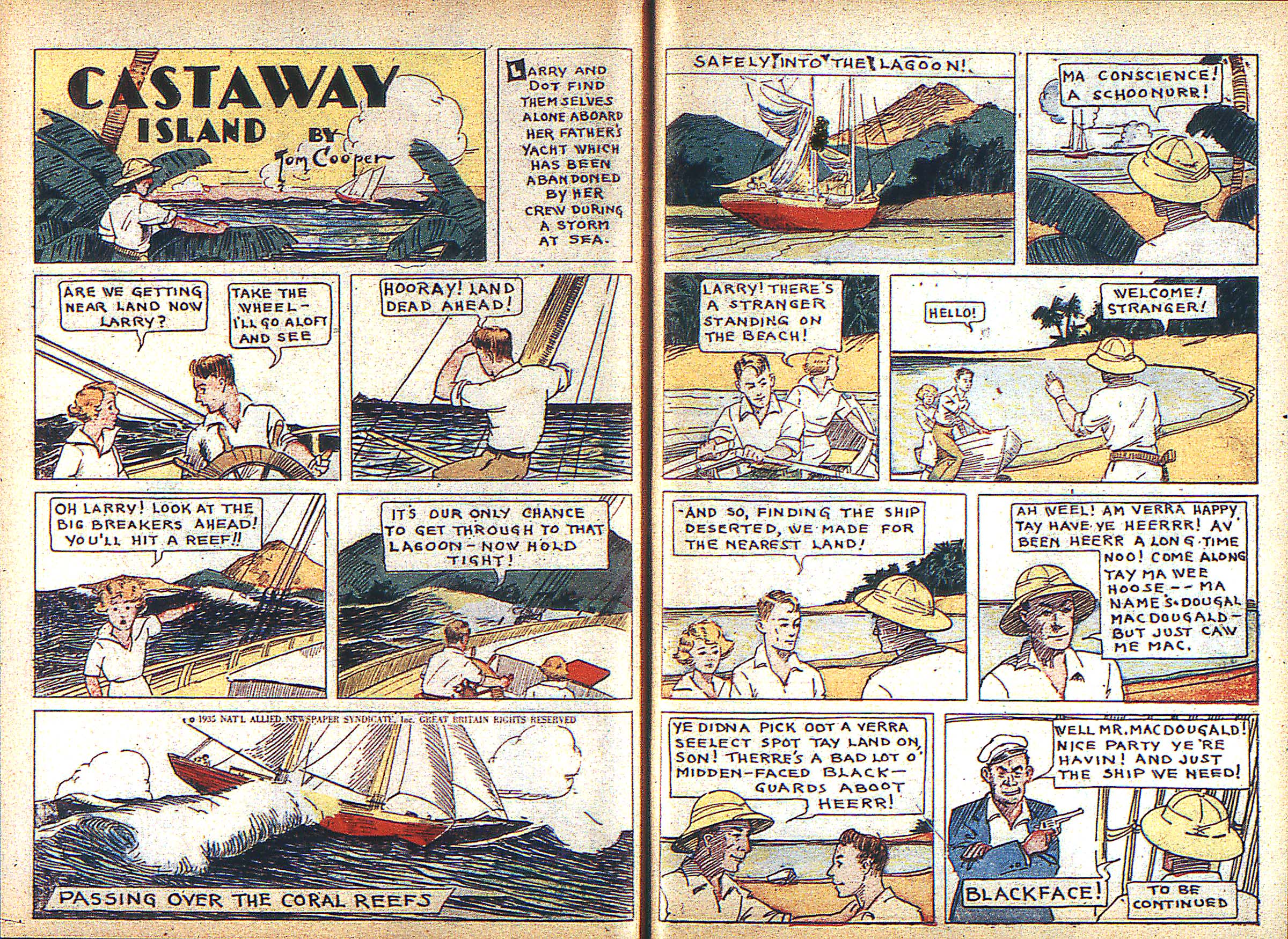 Read online Adventure Comics (1938) comic -  Issue #3 - 36