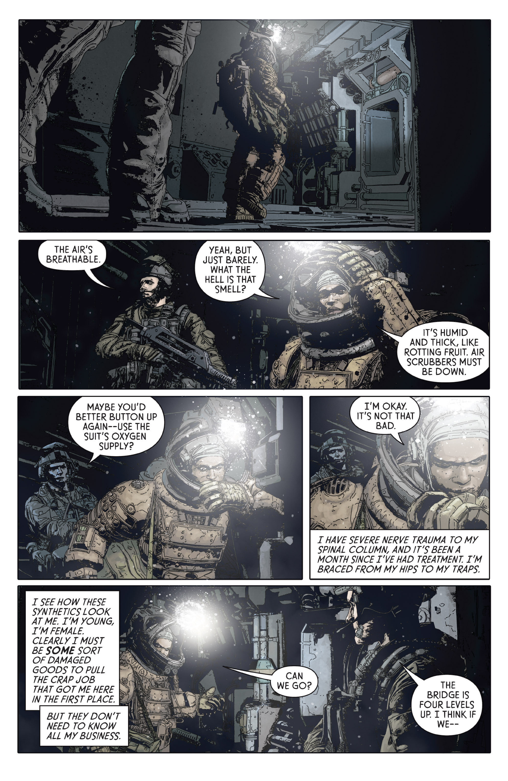Read online Aliens: Defiance comic -  Issue #2 - 7