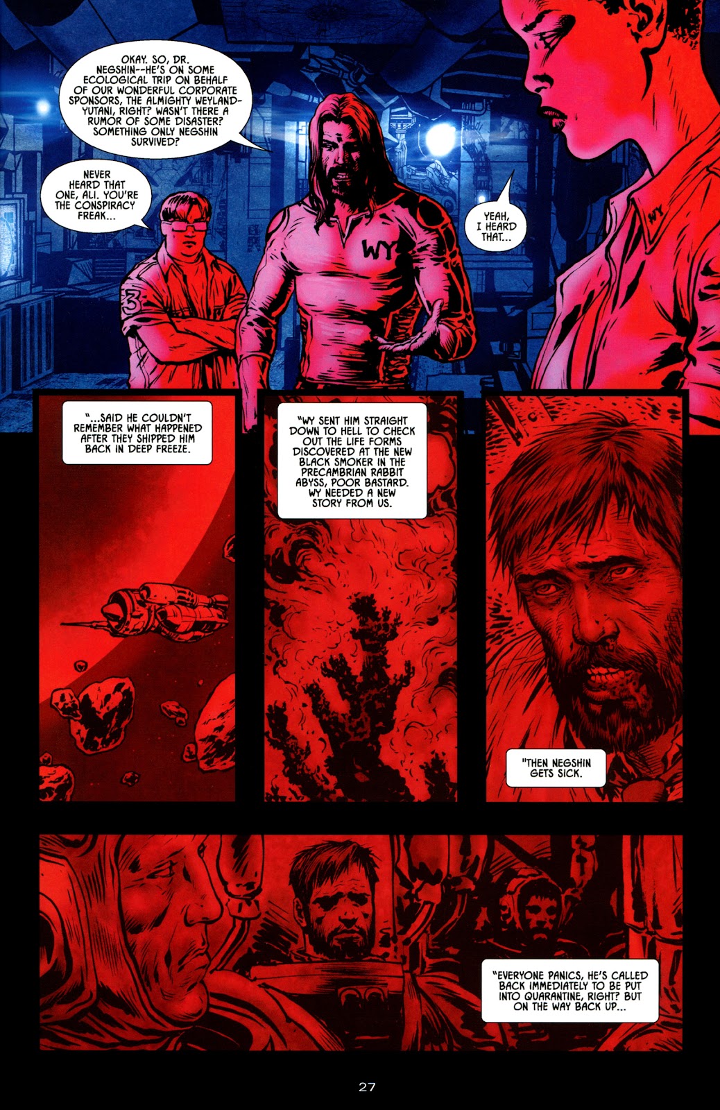 Aliens: Fast Track to Heaven issue Full - Page 28