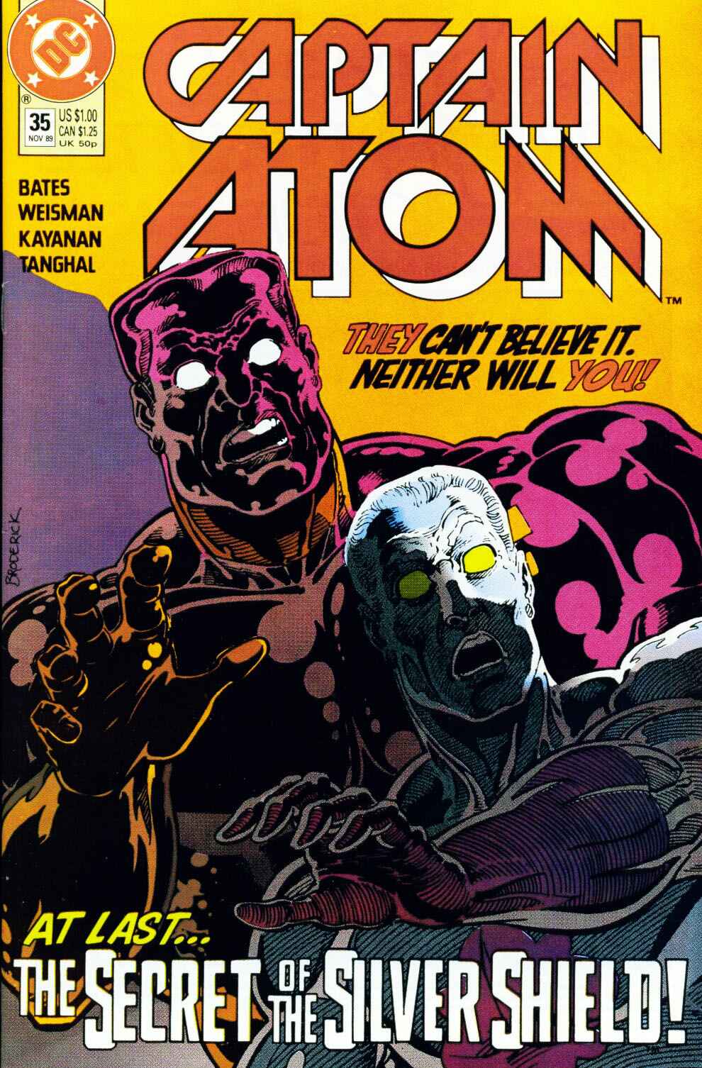 Read online Captain Atom (1987) comic -  Issue #35 - 1
