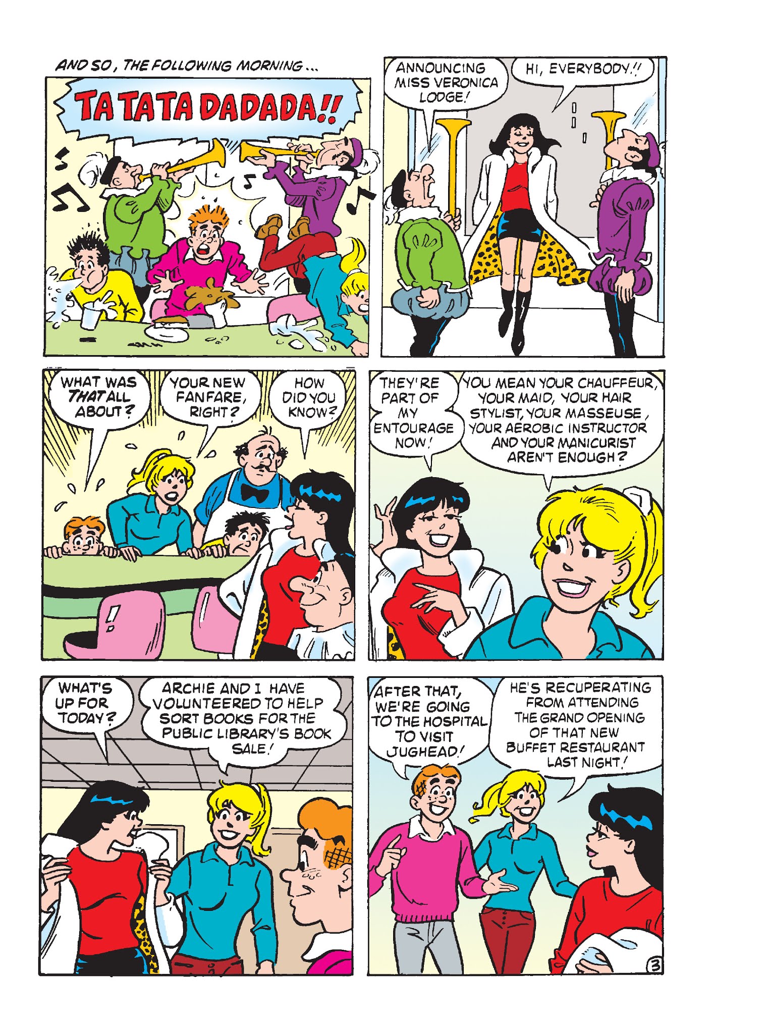 Read online Archie's Funhouse Double Digest comic -  Issue #25 - 112
