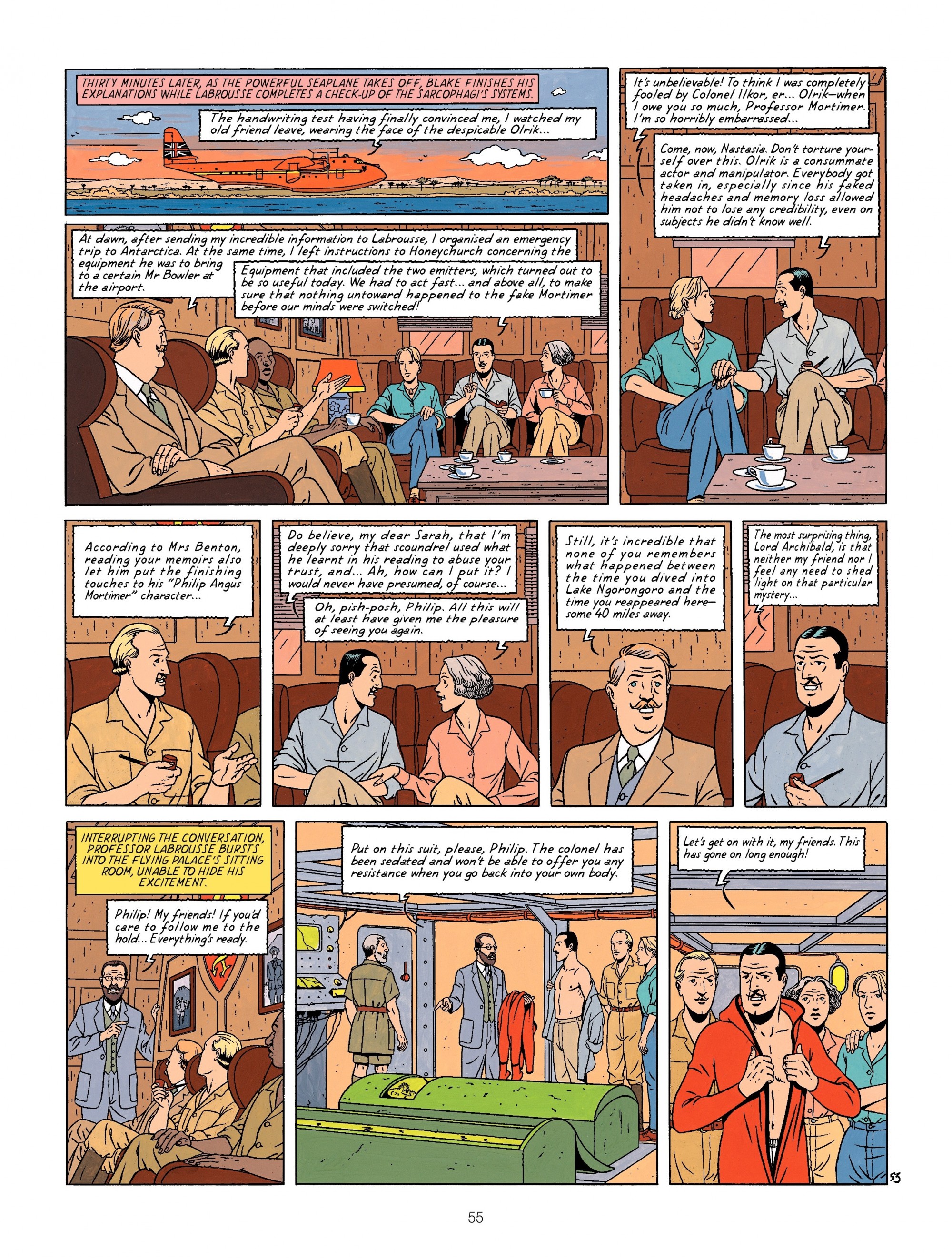 Read online Blake & Mortimer comic -  Issue #11 - 55