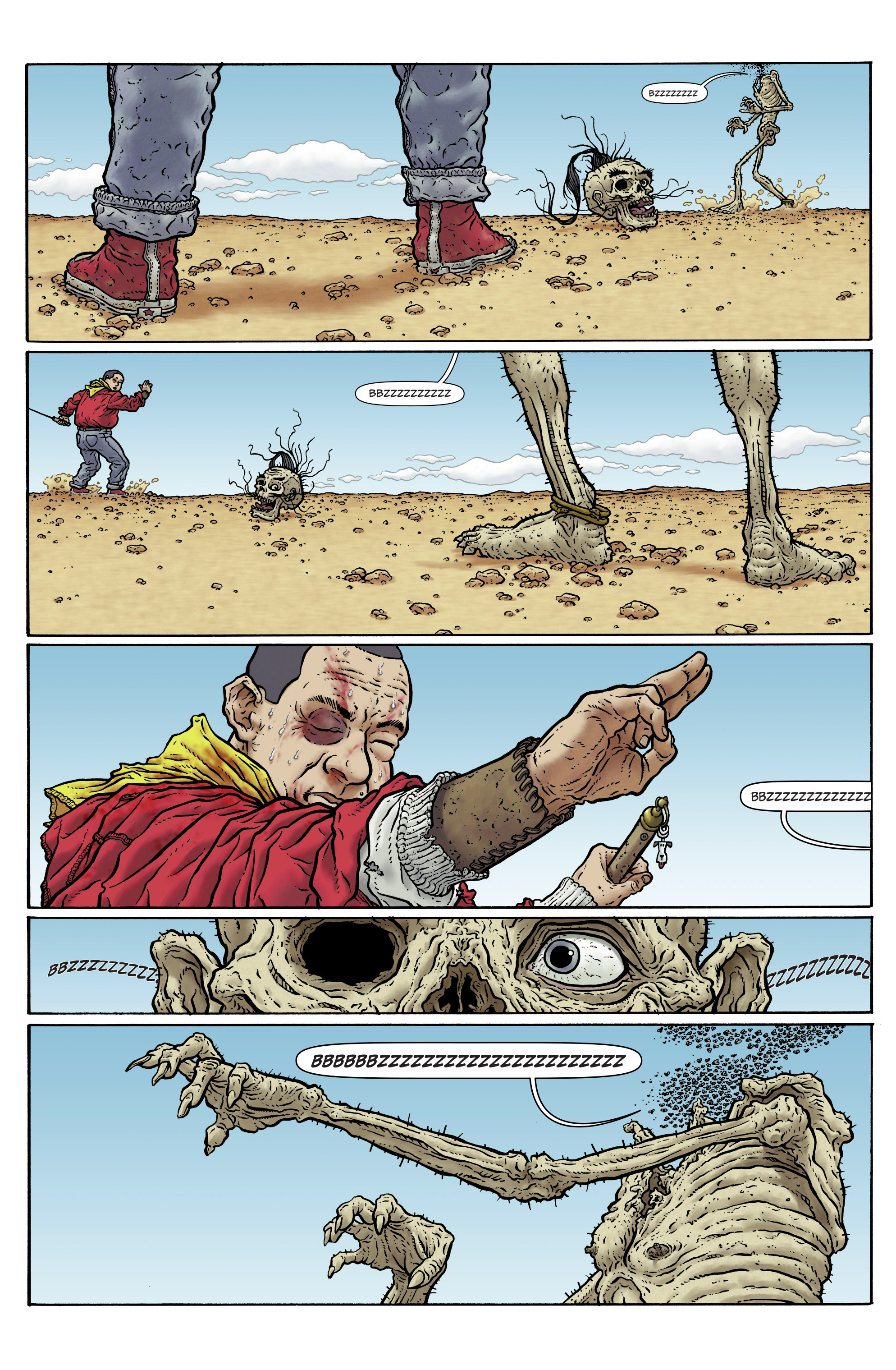 Read online Shaolin Cowboy comic -  Issue #4 - 21