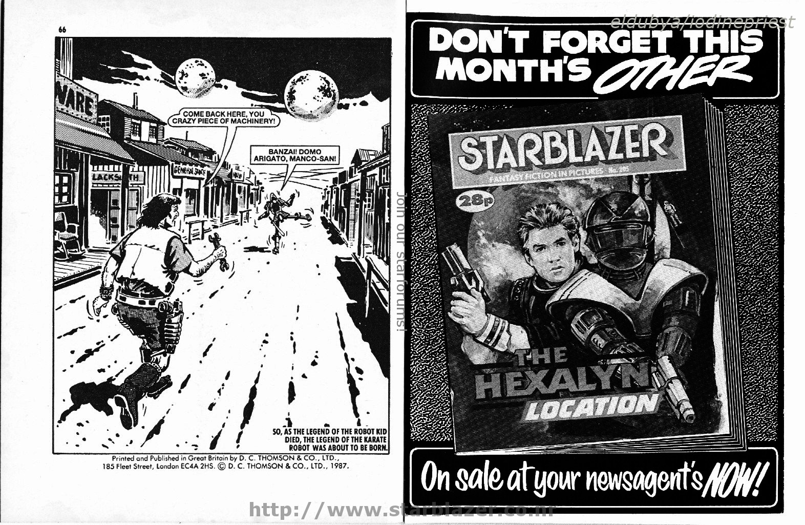 Read online Starblazer comic -  Issue #204 - 35