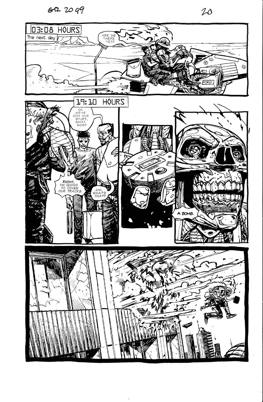 Read online Ghost Rider 2099: Daddy Dearest comic -  Issue # Full - 20