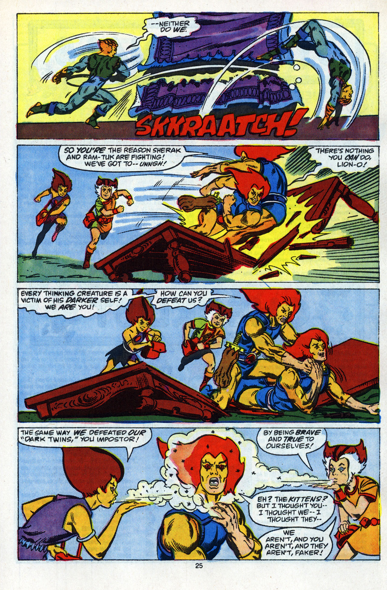 Read online ThunderCats (1985) comic -  Issue #24 - 27
