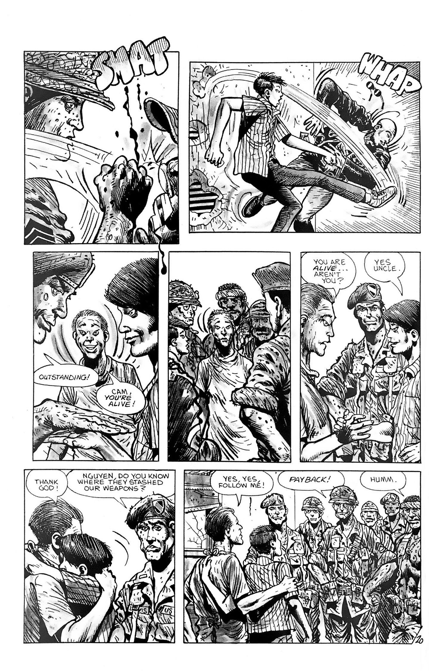 Read online Fire Team comic -  Issue #3 - 26