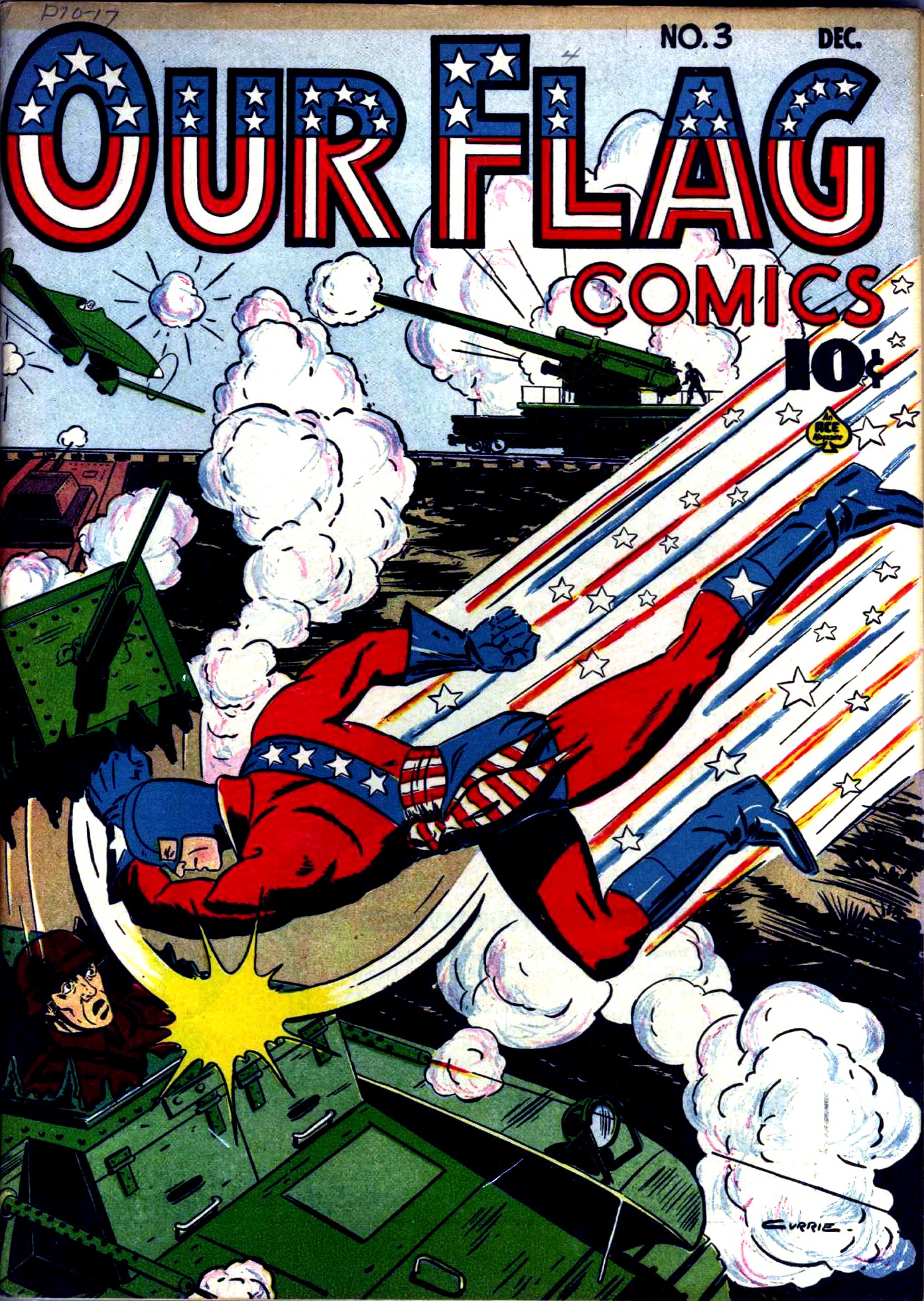 Read online Our Flag Comics comic -  Issue #3 - 1