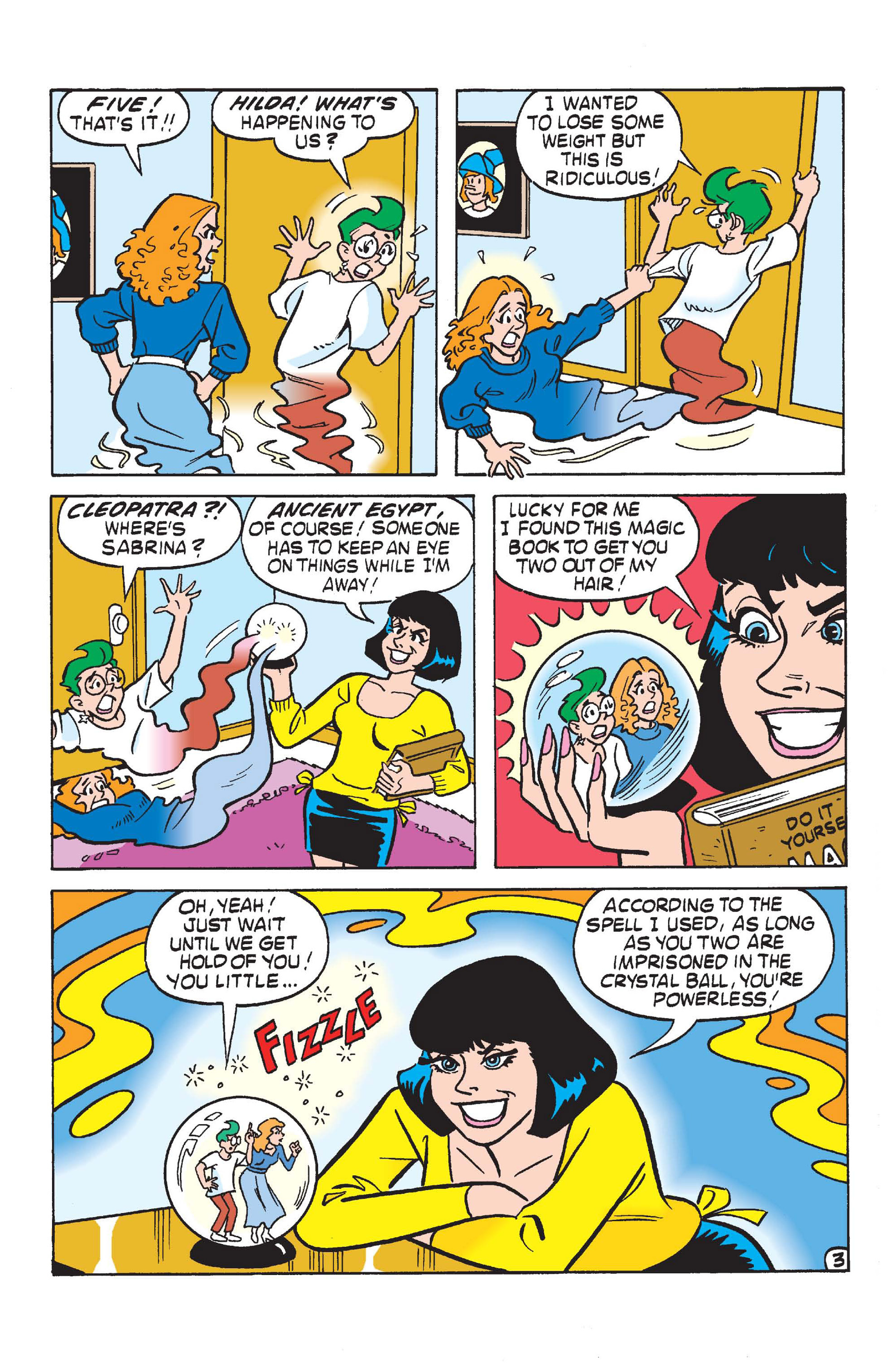 Read online Sabrina the Teenage Witch (1997) comic -  Issue #2 - 4