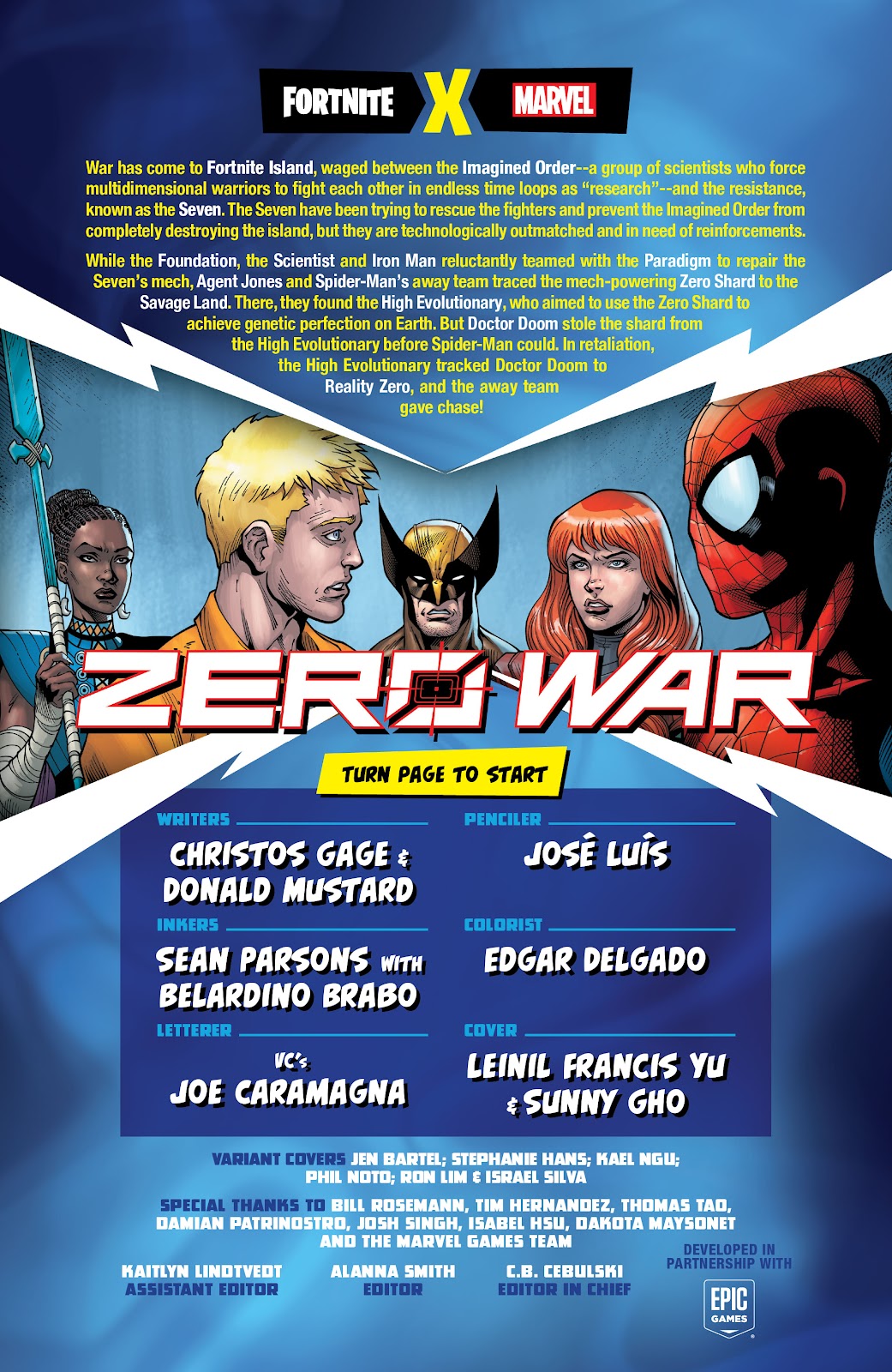 Fortnite X Marvel: Zero War issue 4 - Page 4