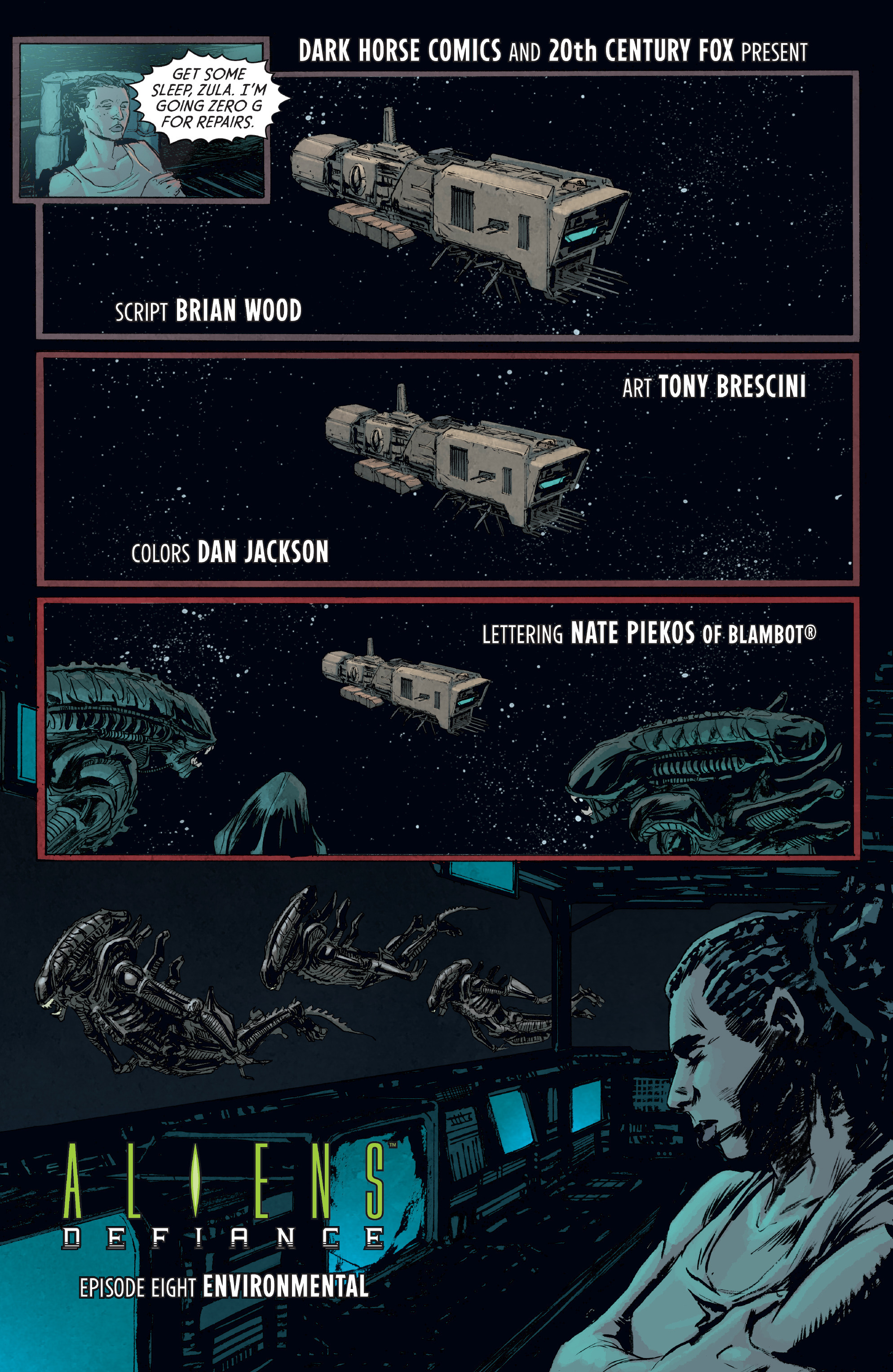 Read online Aliens: Defiance comic -  Issue #8 - 7