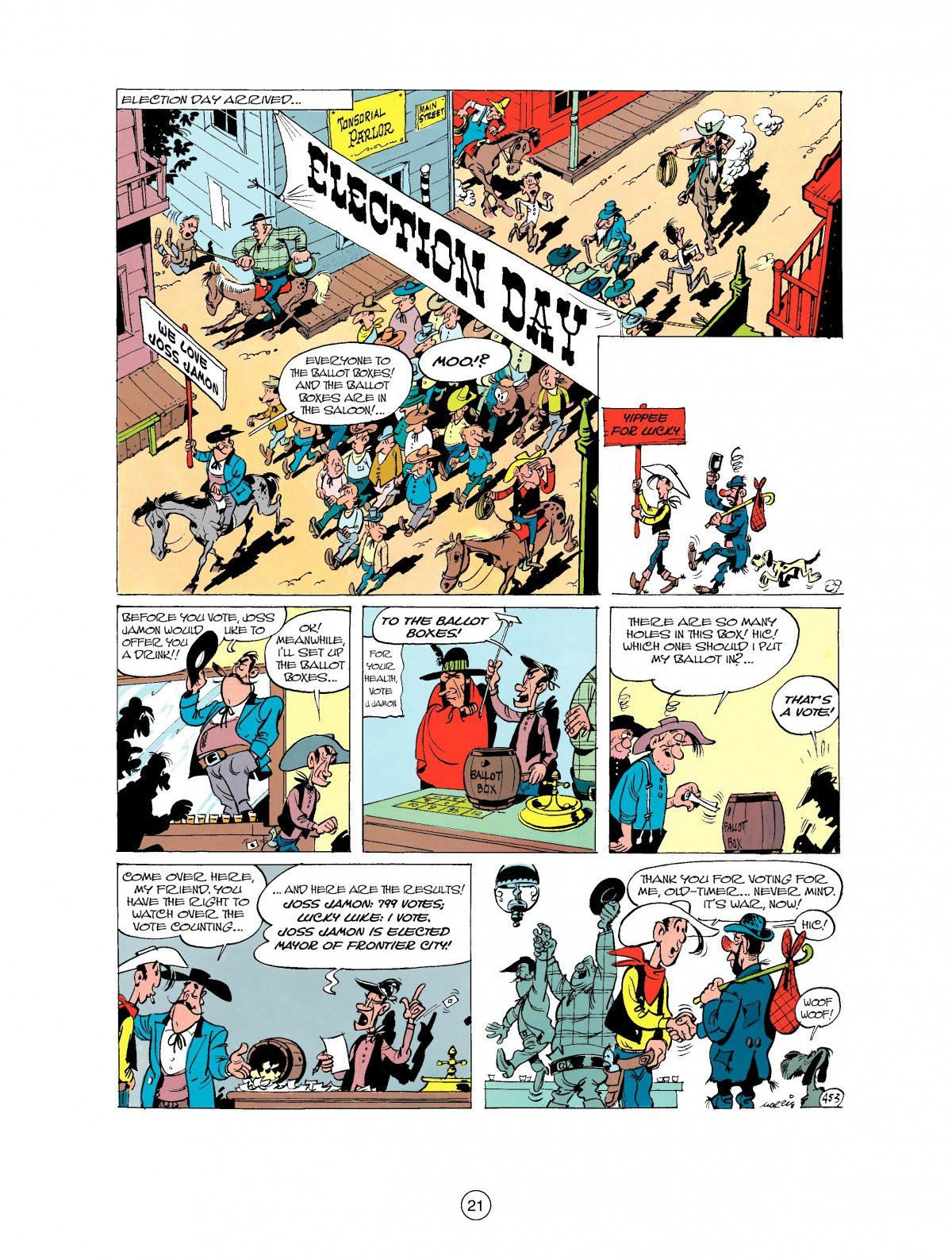 Read online A Lucky Luke Adventure comic -  Issue #27 - 22