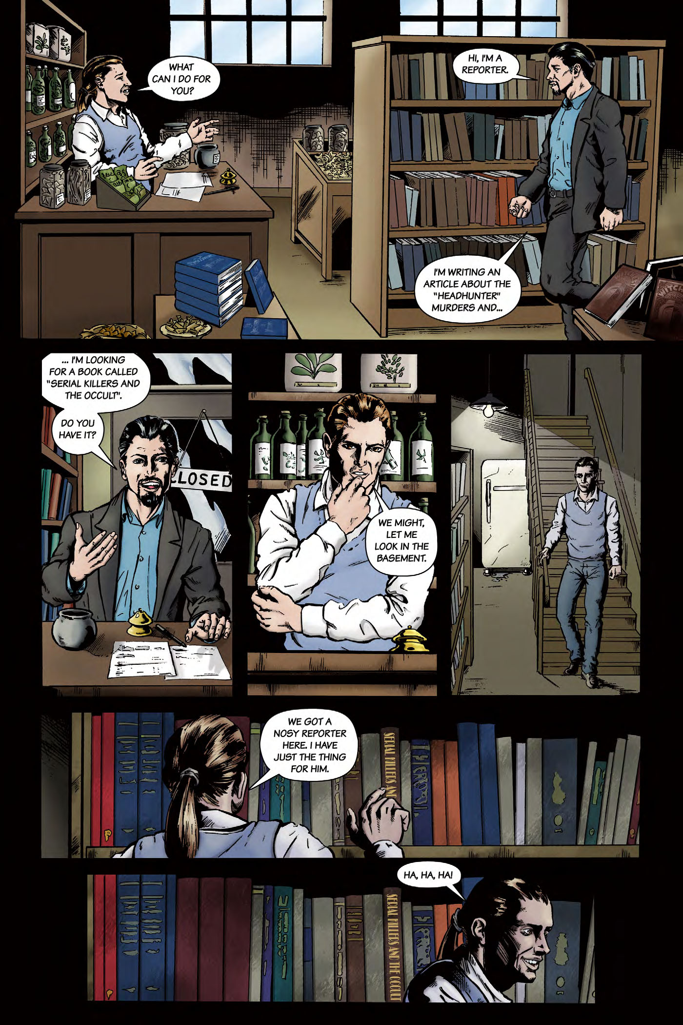 Read online Kung Fu Satanist comic -  Issue #1 - 17