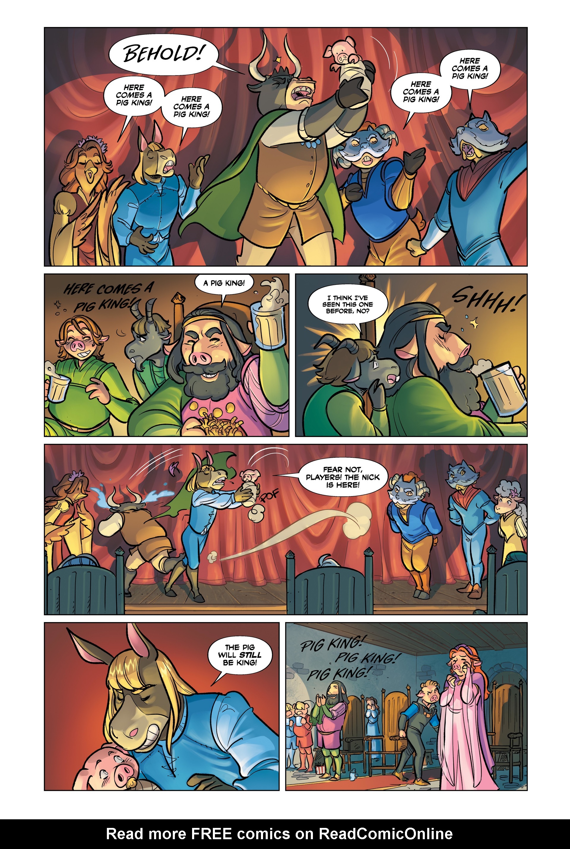 Read online Ham-let: A Shakespearean Mash-up comic -  Issue # Full - 32