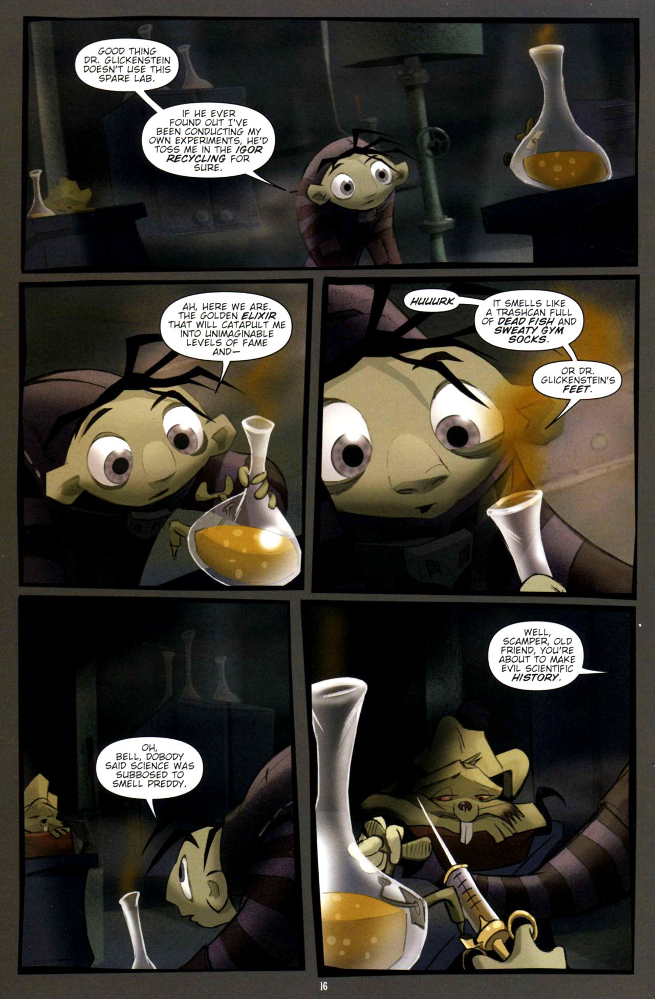 Read online Igor Movie Prequel comic -  Issue #1 - 18